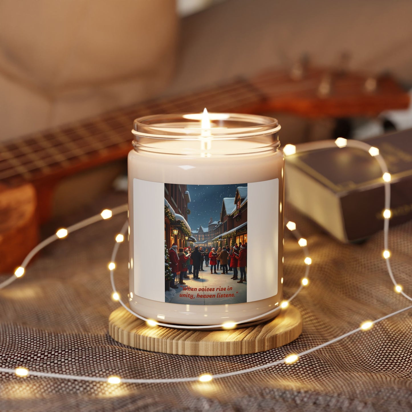 Holiday Scented Candle - Christmas Home Decor, Aromatic Gift, Festive Candle, Winter Decoration, Cozy Ambiance, Soy Wax 169