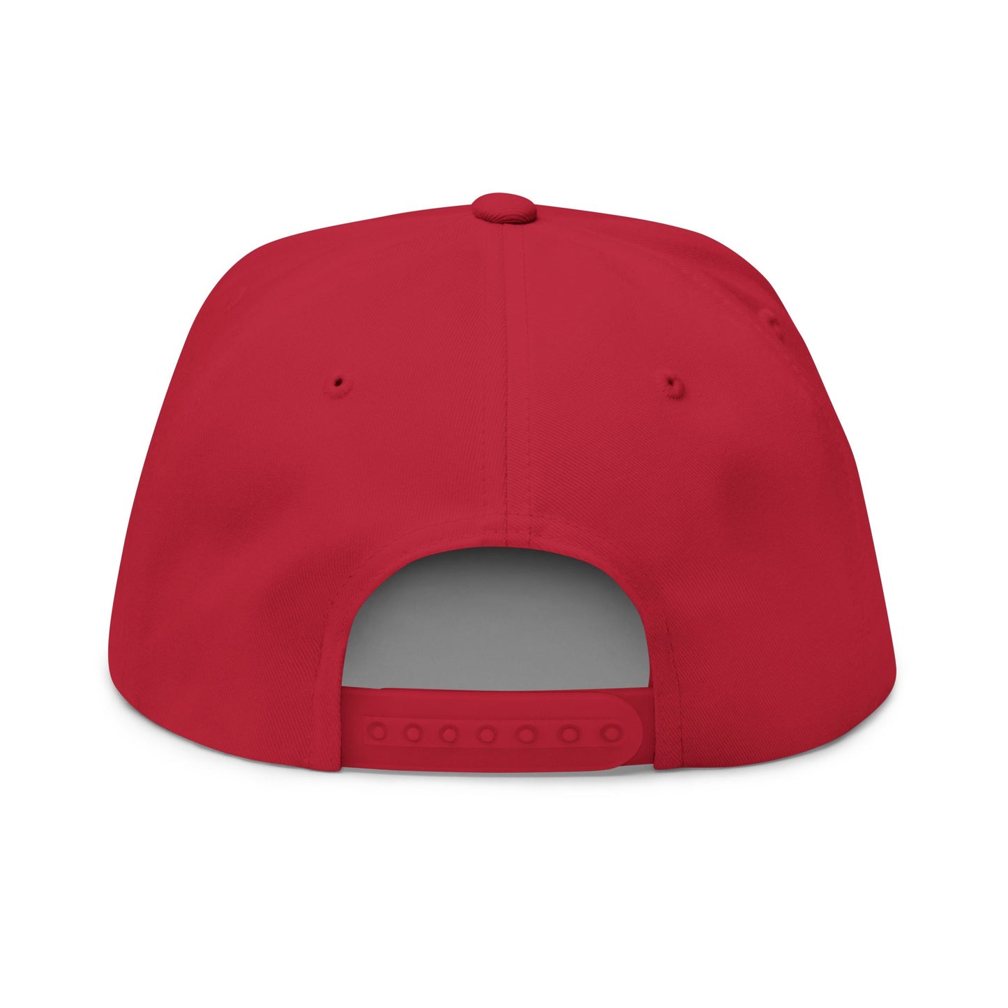 Embroidered Eagle Freedom Flat Bill Cap — "250 Years of Freedom" Patriotic Snapback