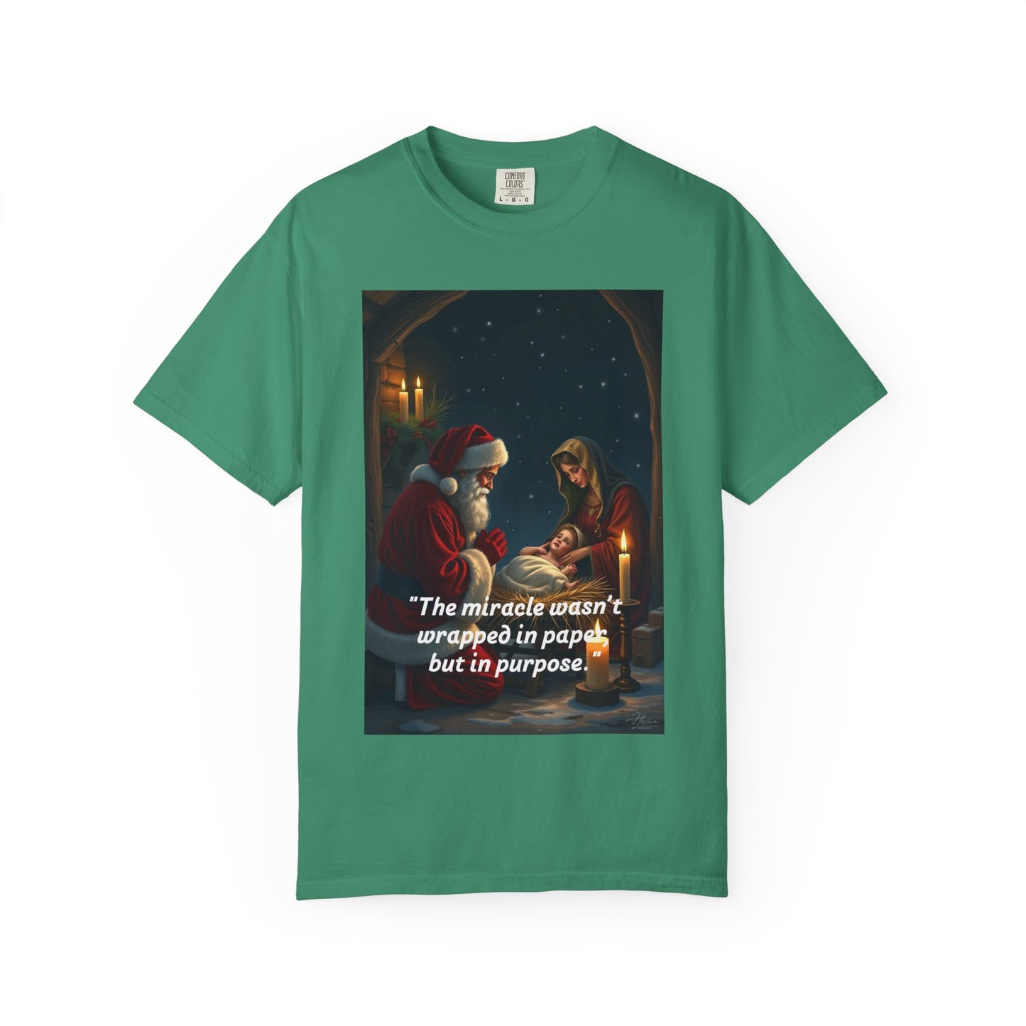 Christmas Miracle T-Shirt, Unisex Holiday Tee, Gift for Men and Women, Festive Apparel, Unique Christmas Present, Cozy and Comfortable Wear