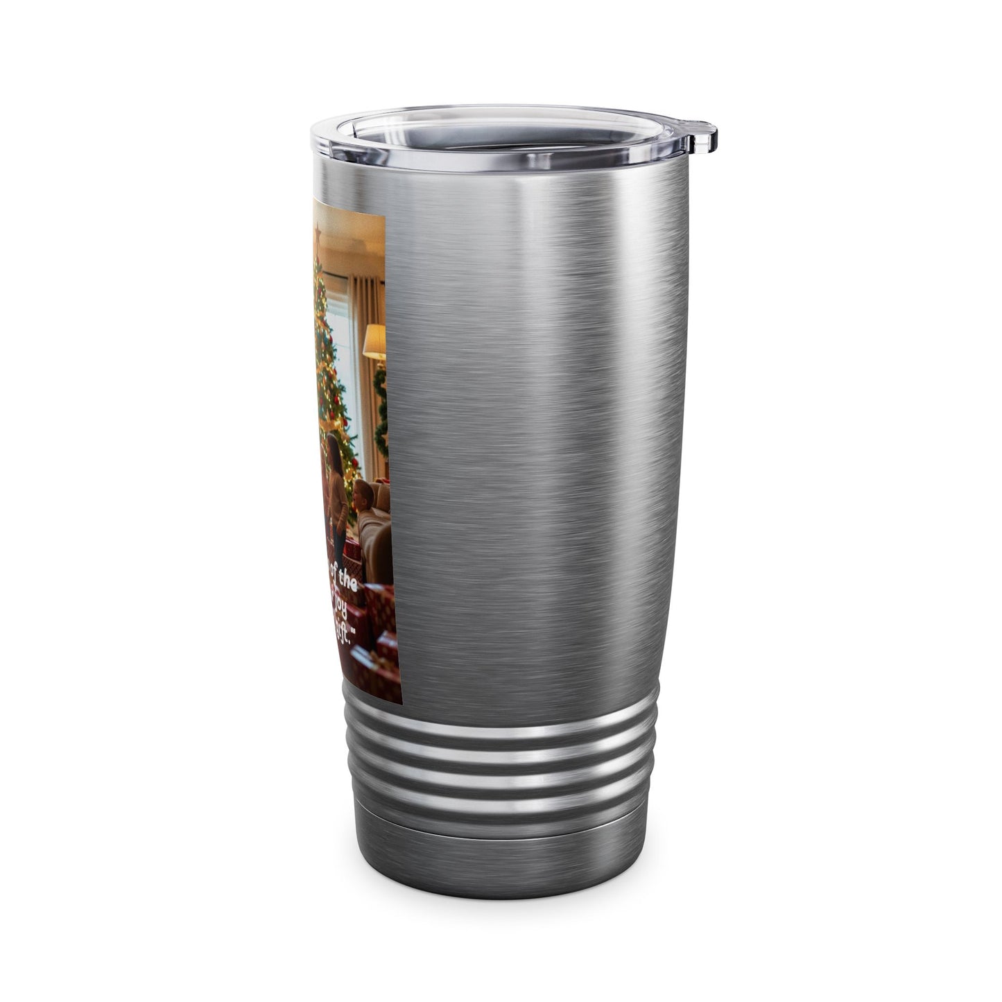 Christmas Scene Tumbler, 20oz Travel Mug, Holiday Gift, Family Gathering Cup, Joyful Memories Drinkware  334