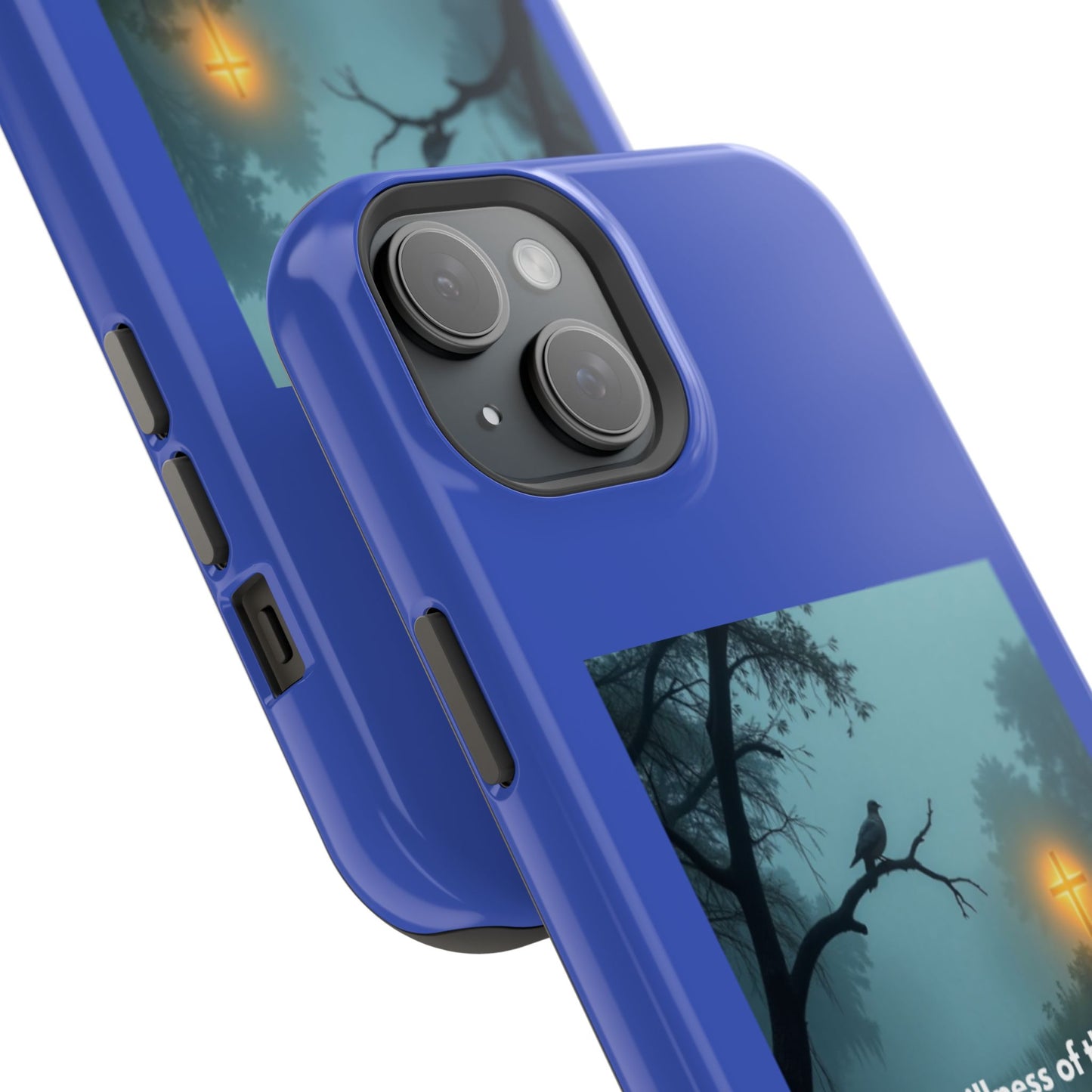 Magnetic Impact-Resistant Phone Case — Bayou Night Scene with Poem