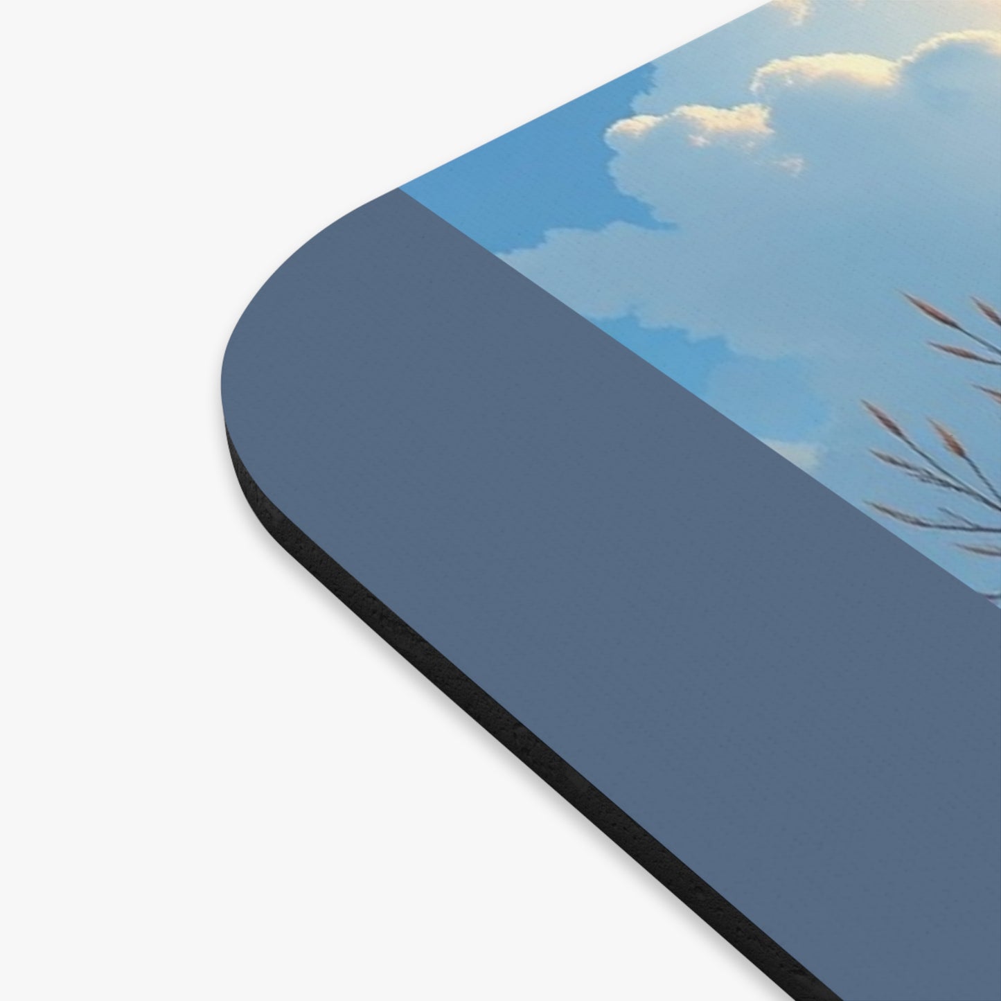 Inspirational Marsh Mouse Pad — "As I Float Down the Marsh, I Feel God's Grace"