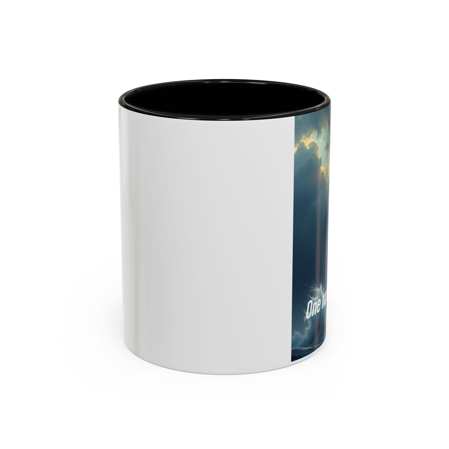Lighthouse Coffee Mug — "One Nation Under God" Inspirational Accent Mug