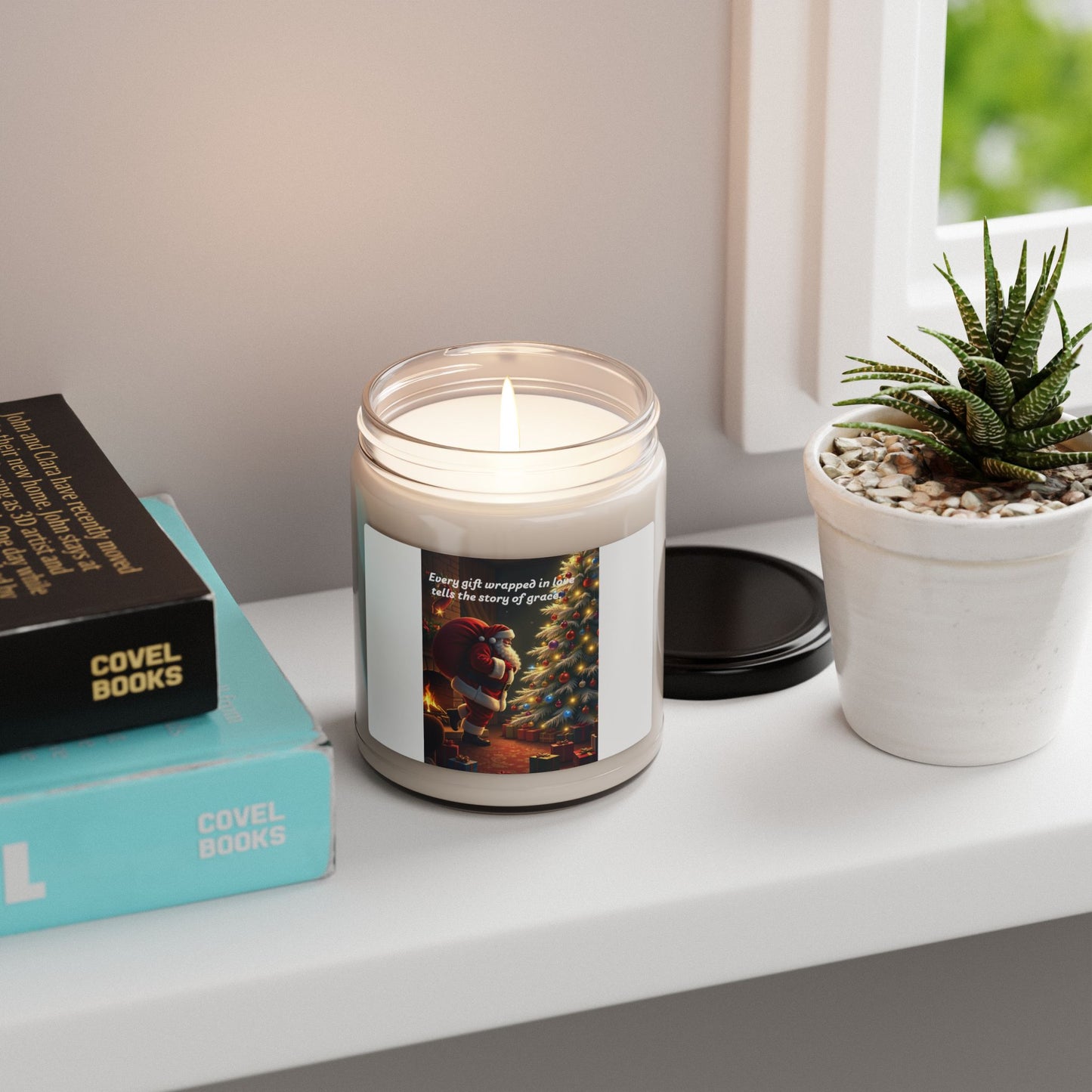 Festive Scented Candle - Perfect Holiday Gift, Cozy Home Decor, Christmas Aromatherapy, Eco-Friendly Soy Candle, Unique Seasonal Decor   153