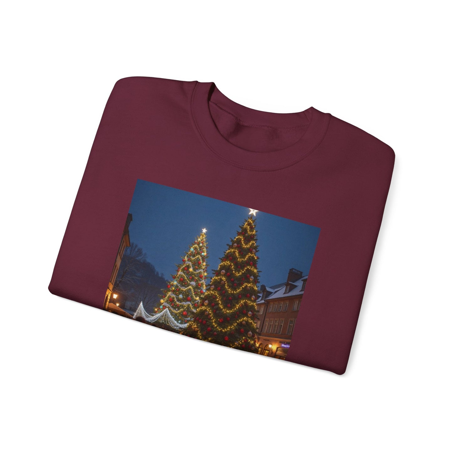 Festive Crewneck Sweatshirt - Holiday Spirit, Cozy Winter Wear, Unisex Gift, Celebration Outfit, Christmas Apparel
