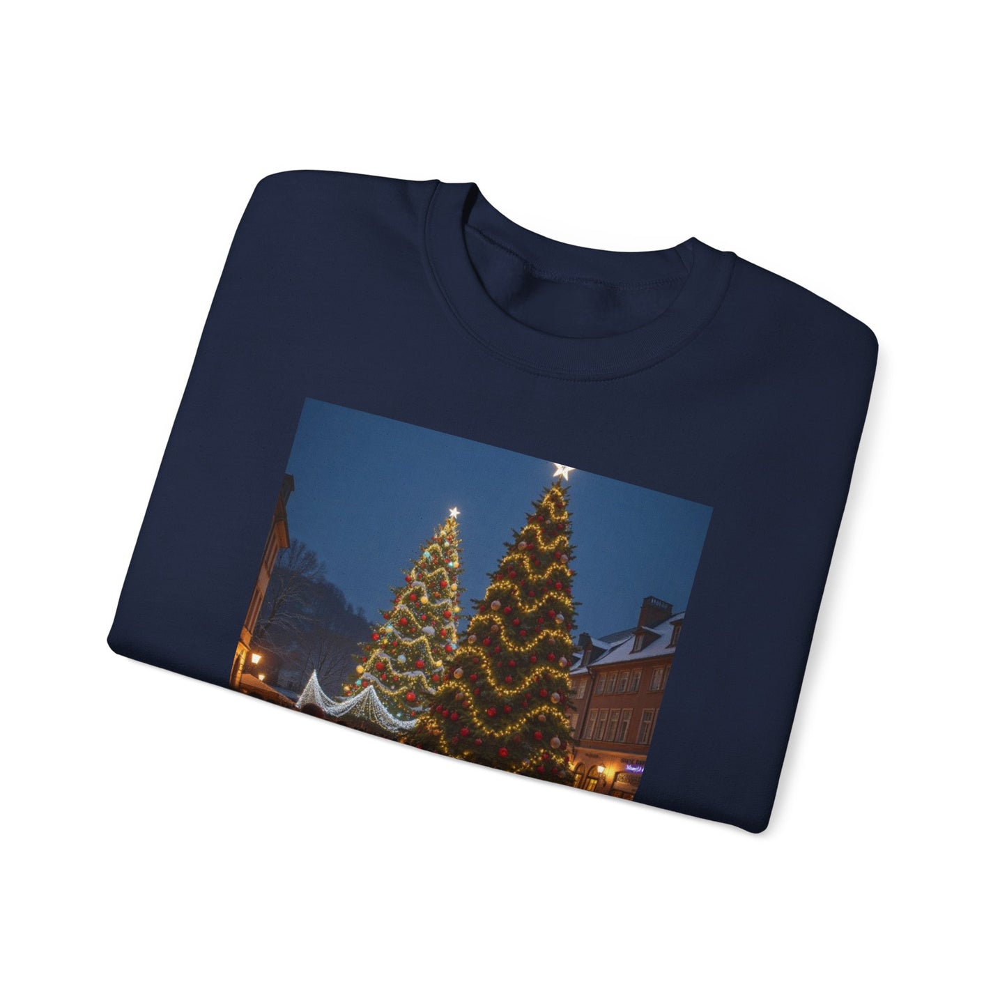 Festive Crewneck Sweatshirt - Holiday Spirit, Cozy Winter Wear, Unisex Gift, Celebration Outfit, Christmas Apparel