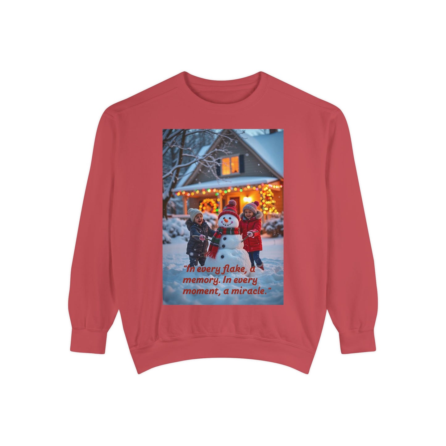 Unisex Garment-Dyed Sweatshirt