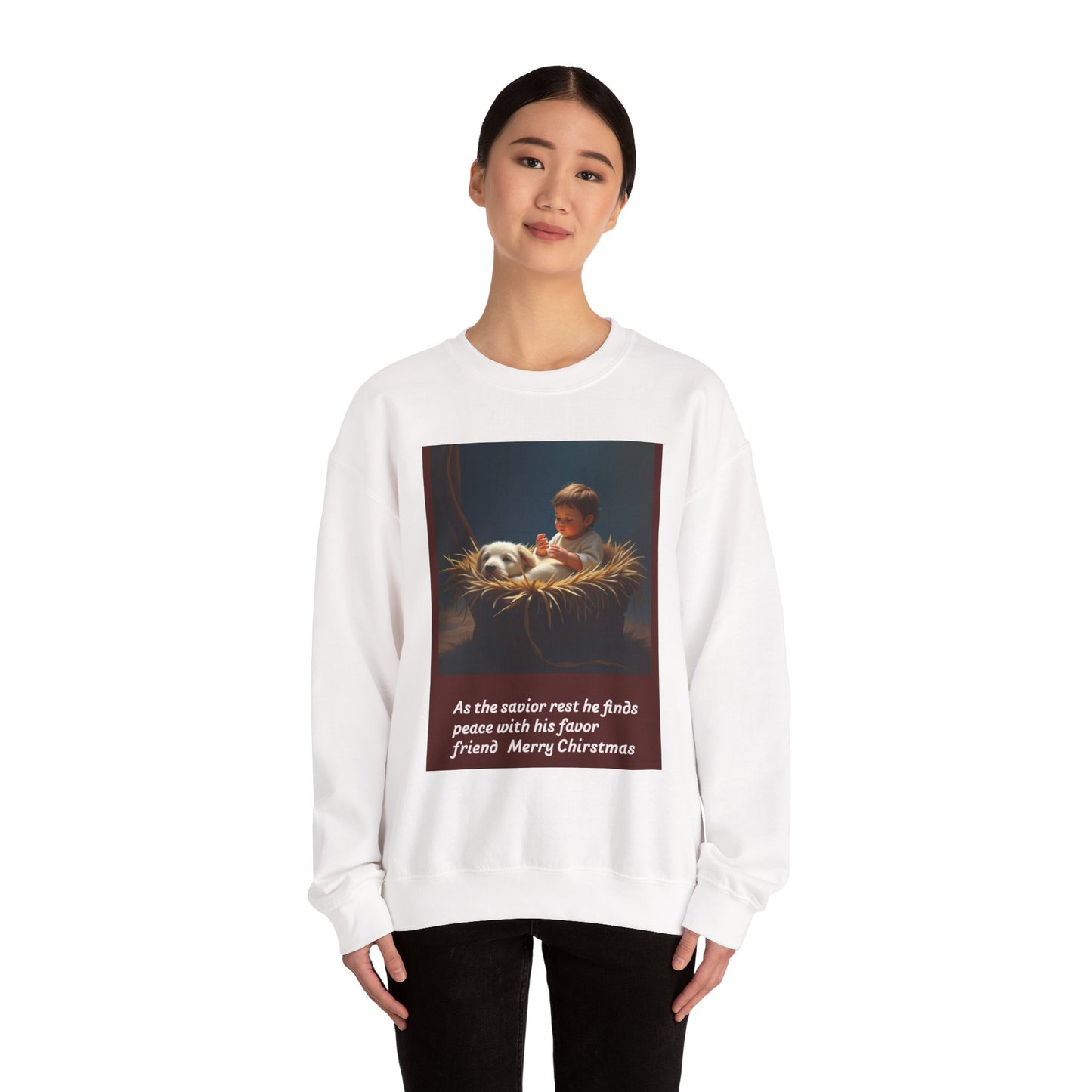Cozy Christmas Crewneck Sweatshirt - Perfect Gift for Holiday Cheer, Unisex Winter Apparel, Festive Layering Top, Merry Christmas [...]