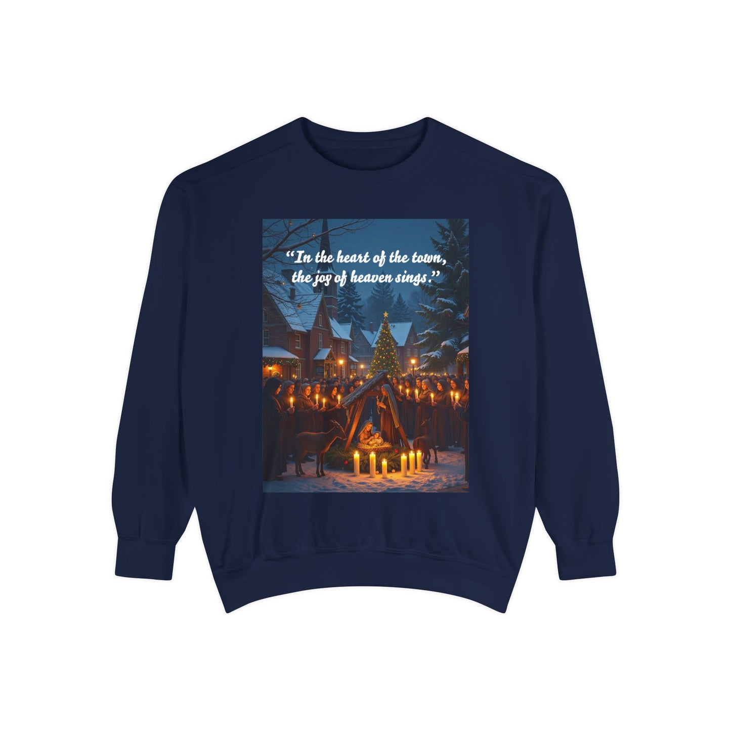 Unisex Garment-Dyed Sweatshirt 101
