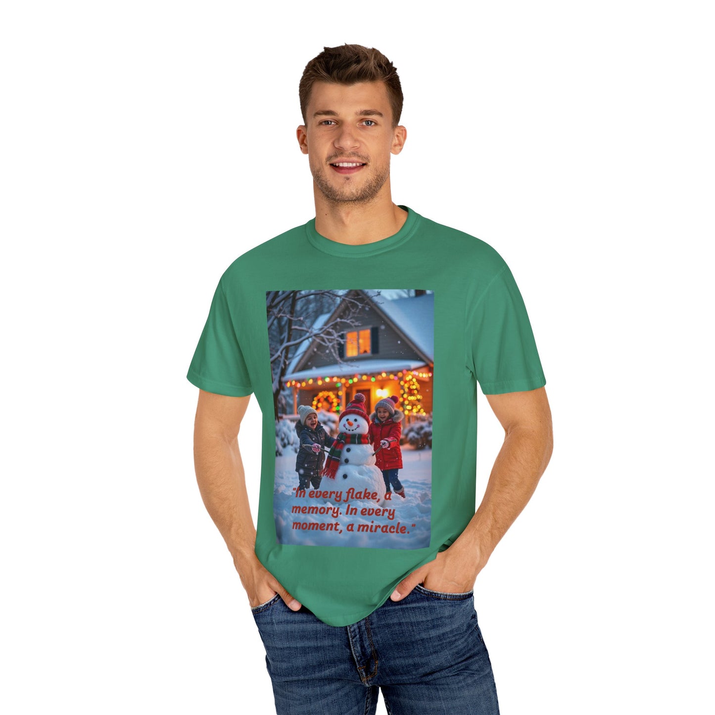 Cozy Winter Vibe T-shirt, Unisex Holiday Tee, Vintage Christmas Shirt, Perfect Gift for Family & Friends, Festive Casual Wear