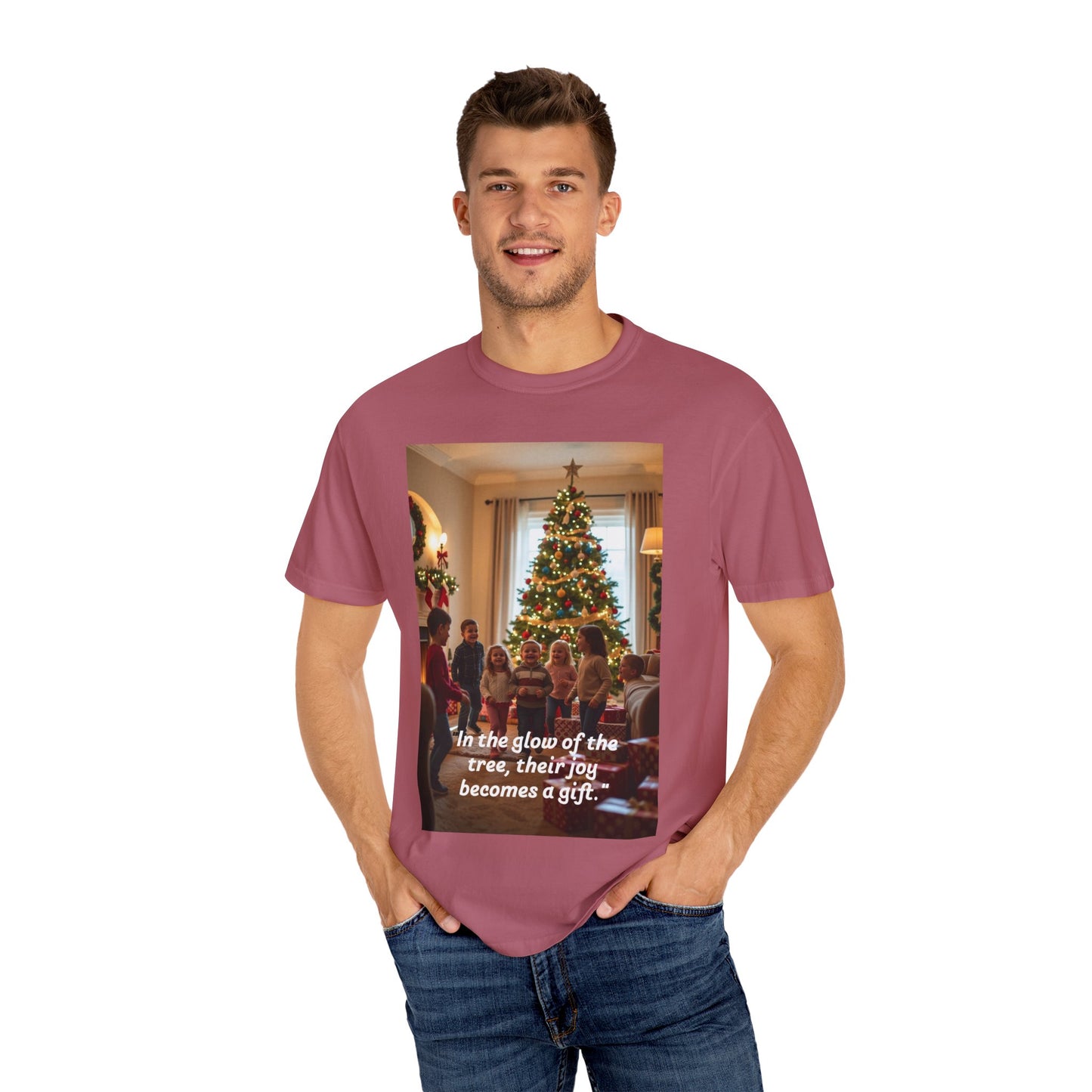 Christmas Joy Unisex T-shirt, Holiday Gift, Family Gathering Shirt, Festive Top, Merry Christmas Apparel
