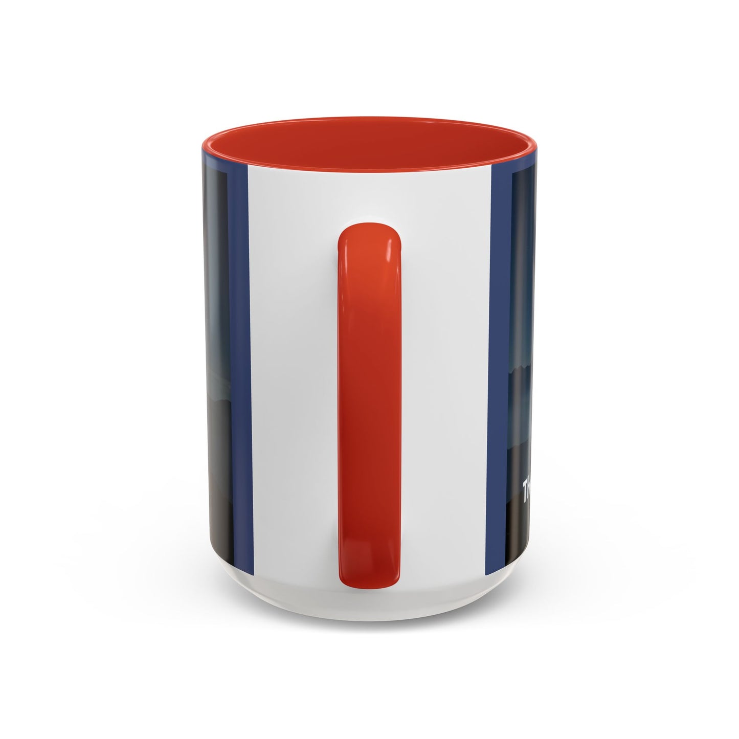 Patriotic Faith Coffee Mug — 'The Eagle Stands for Freedom' 11/15oz Accent Mug