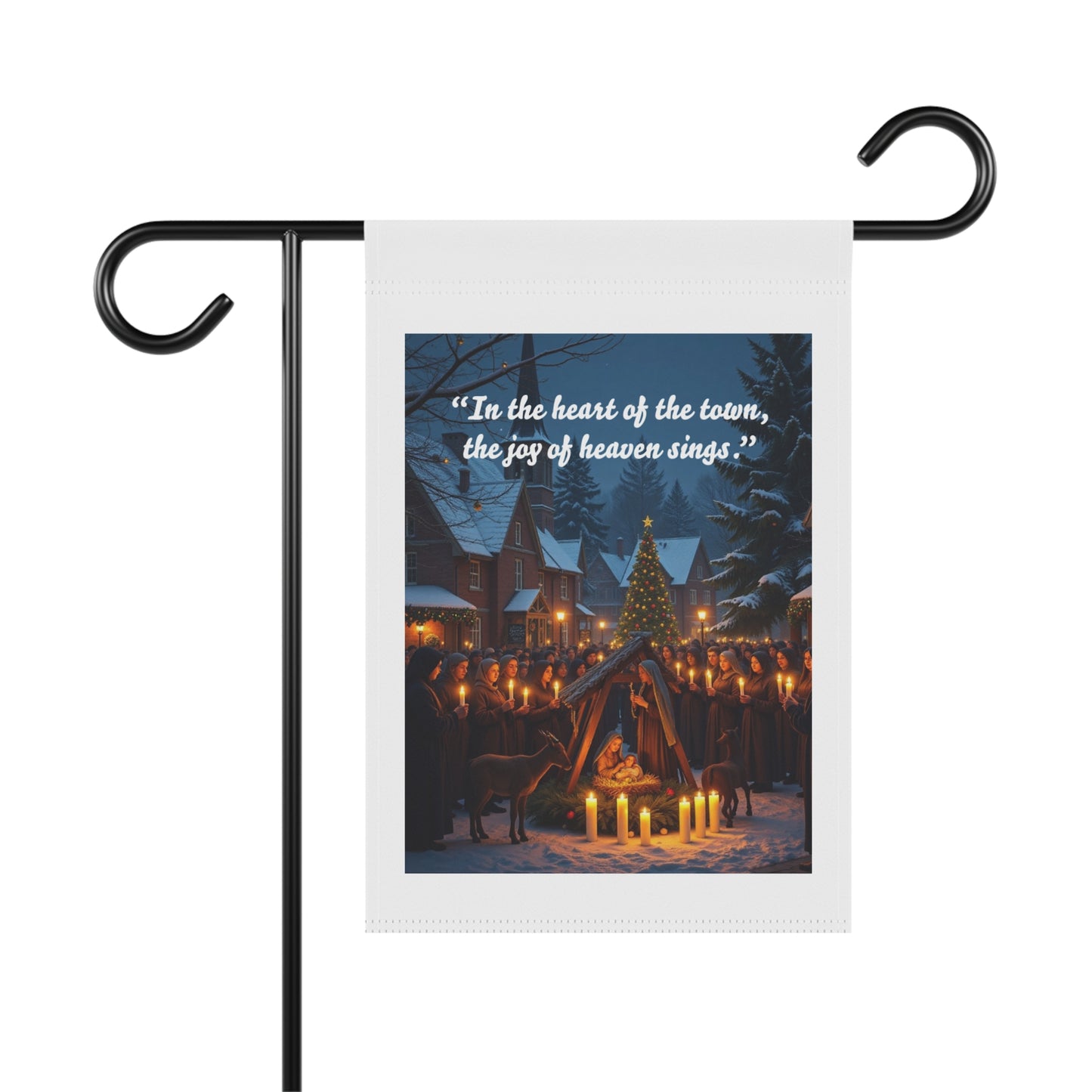 In the heart of town, the joy of Heaven sings