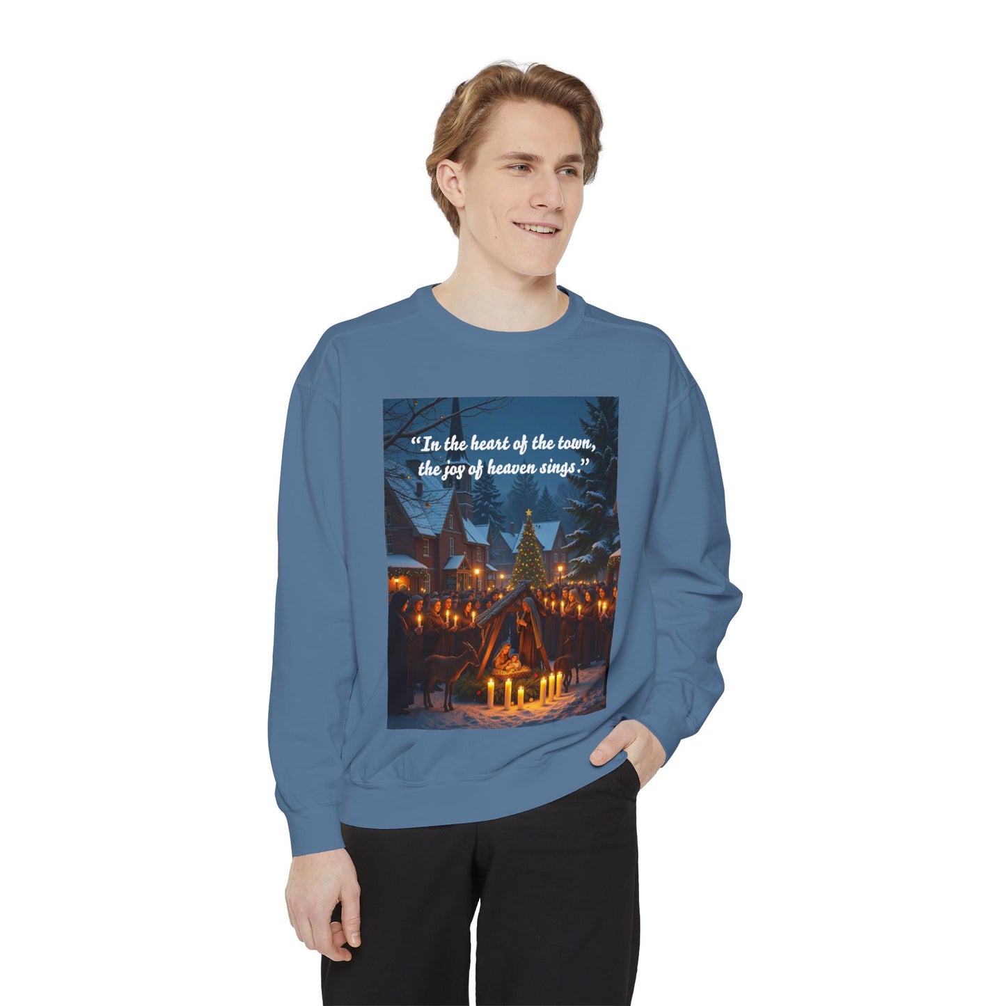 Unisex Garment-Dyed Sweatshirt 101