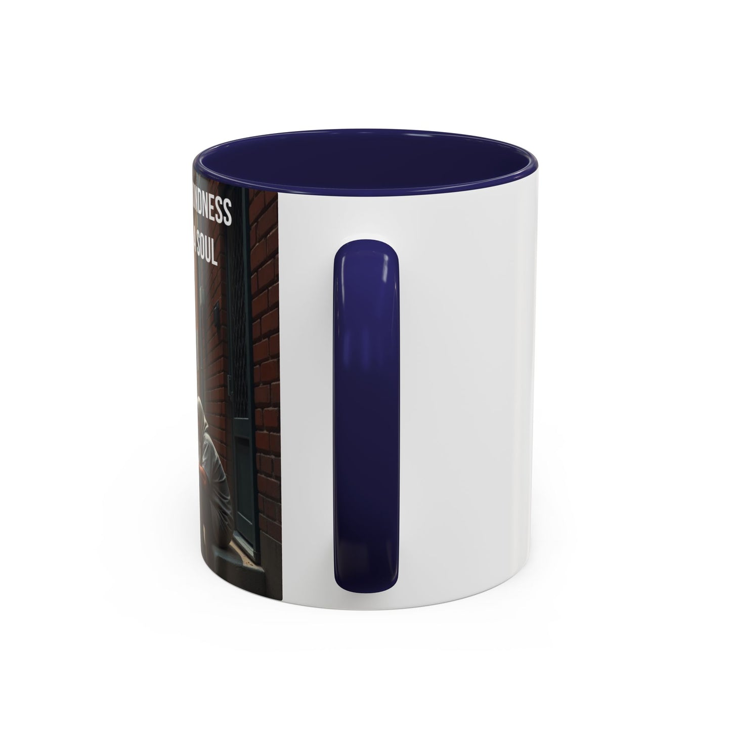 Kindness Quote Coffee Mug – "One Touch of Kindness Can Change a Soul" Accent Mug