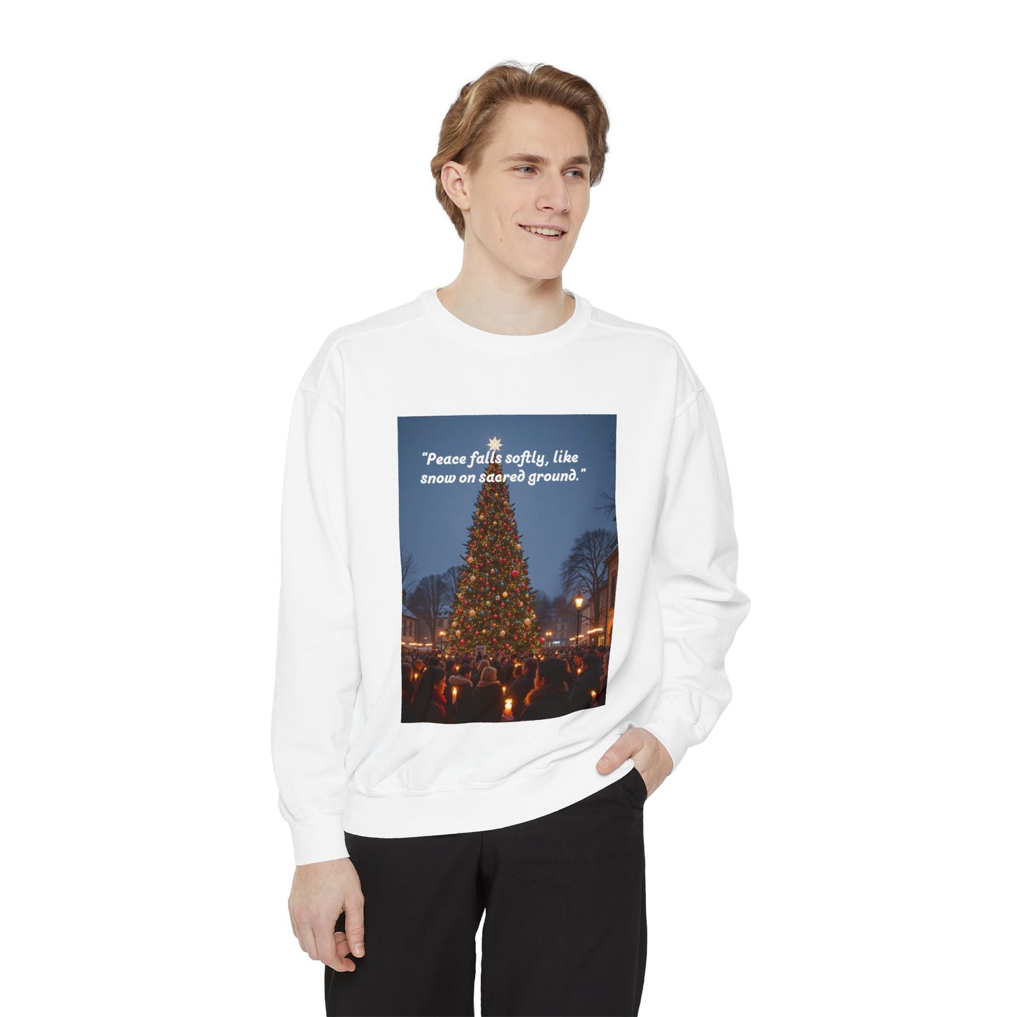 Unisex Garment-Dyed Sweatshirt