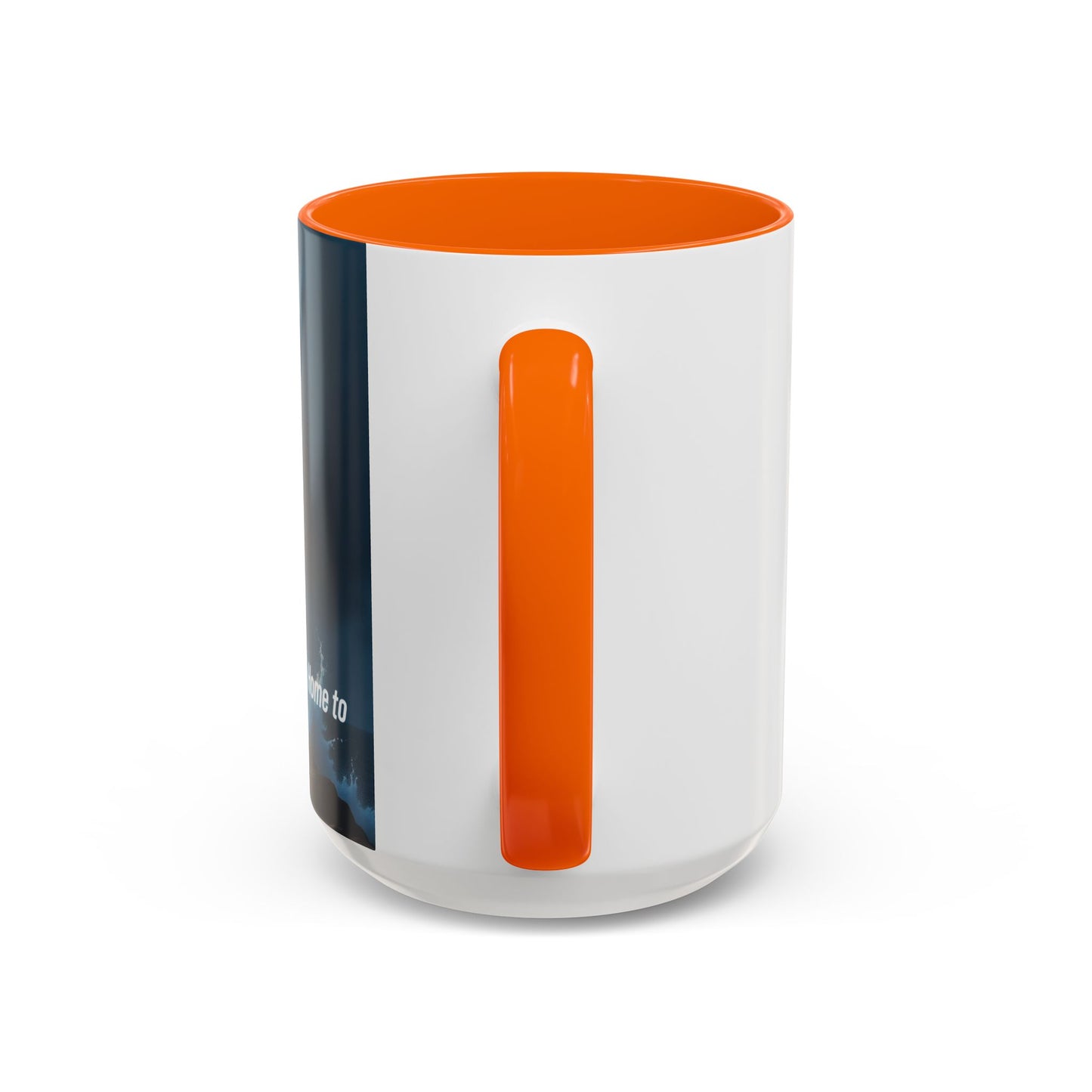 Lighthouse Coffee Mug - "Lighting the Way Home to Safety" Accent Mug