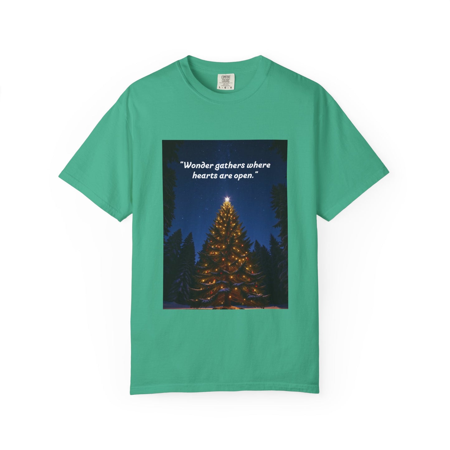 Chris tmas  Quote T-shirt, Unisex Cotton Tee, Holiday Gift, Heartwarming Apparel, Winter Fashion, Gift for Him/Her