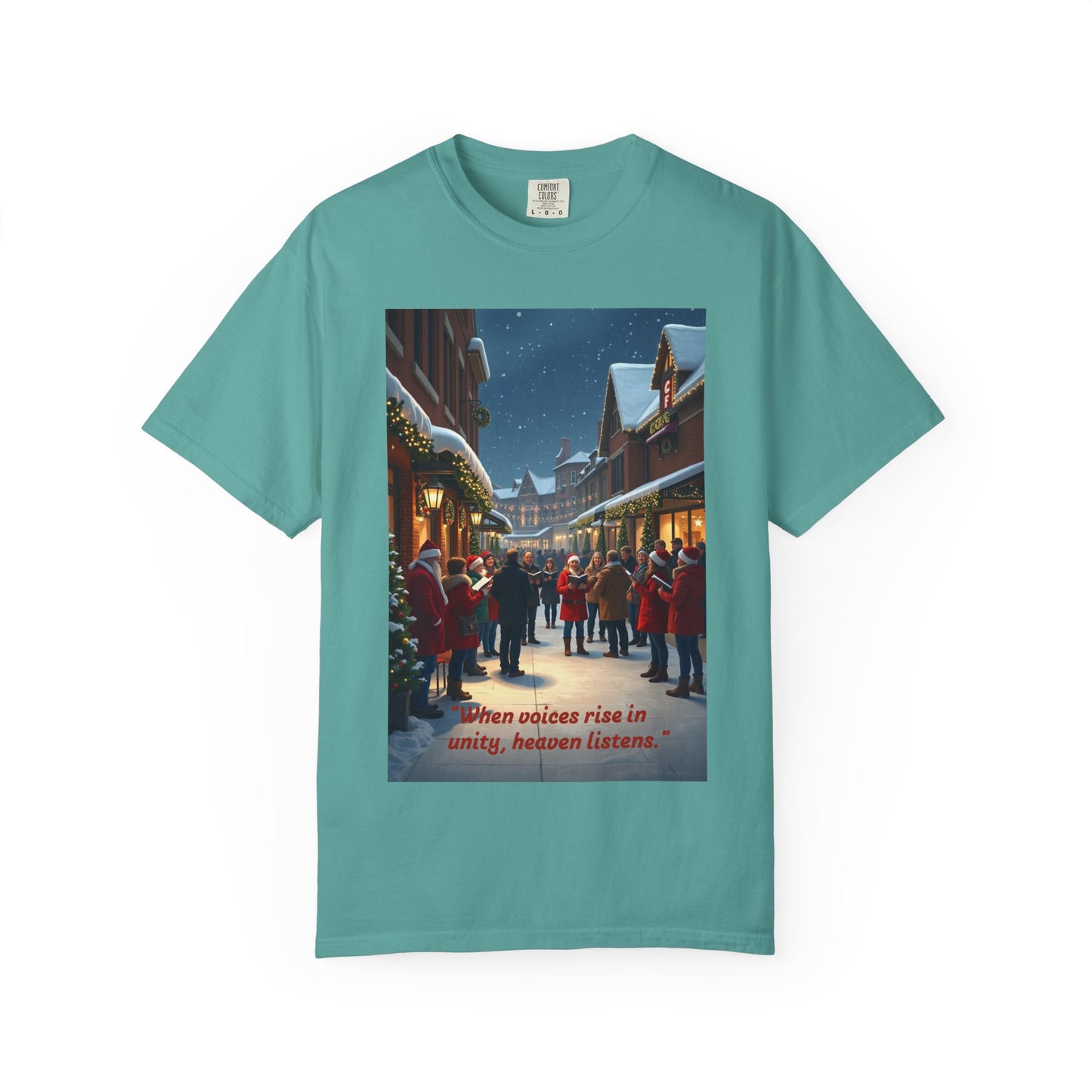 Cozy Winter Caroling T-Shirt - Perfect for Christmas Gatherings, Holiday Parties, and Seasonal Celebrations, Gift Idea for Music [...]