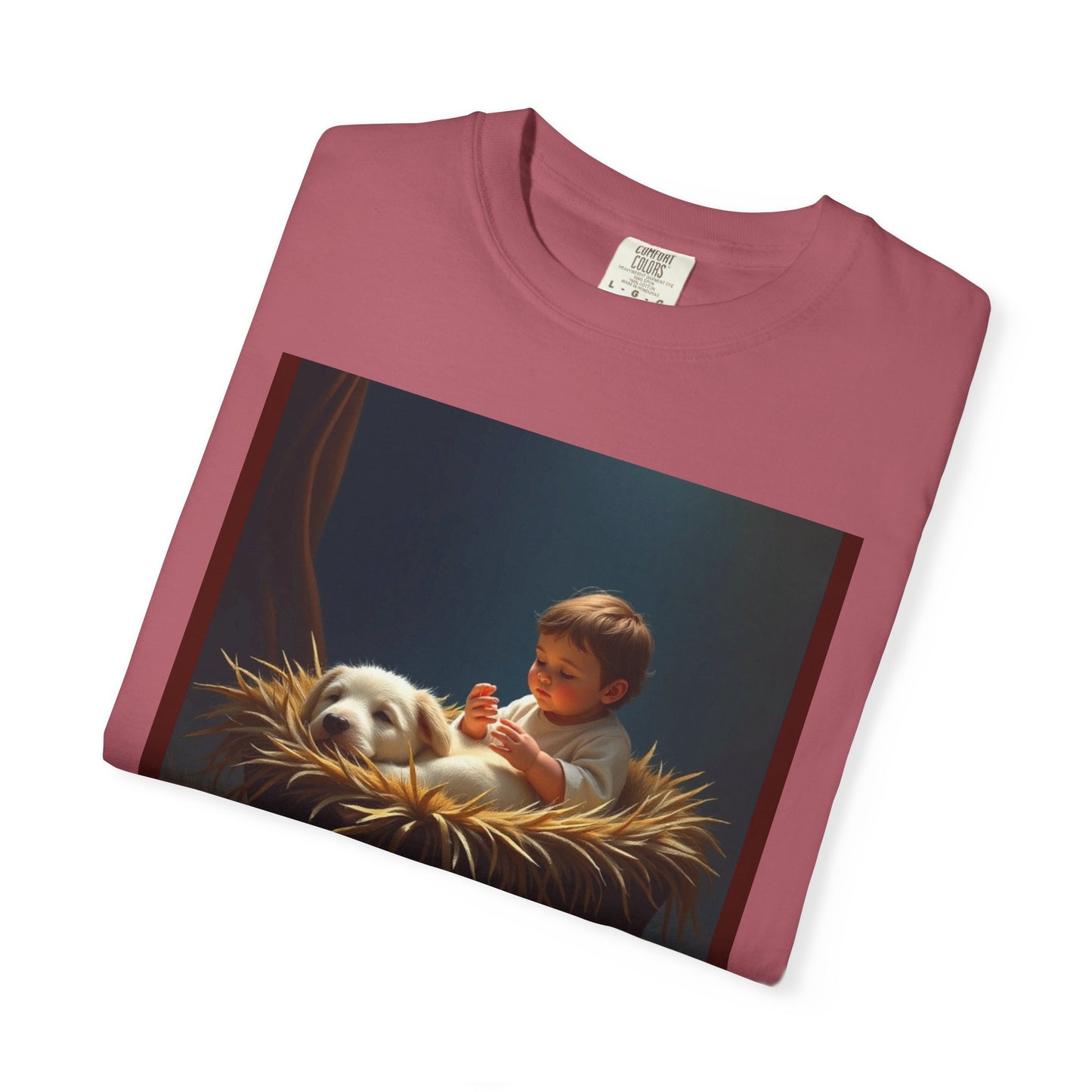 Unisex Christmas T-Shirt, Holiday Spirit Tee, Cozy Garment-Dyed Top, Festive Gift, Seasonal Wear
