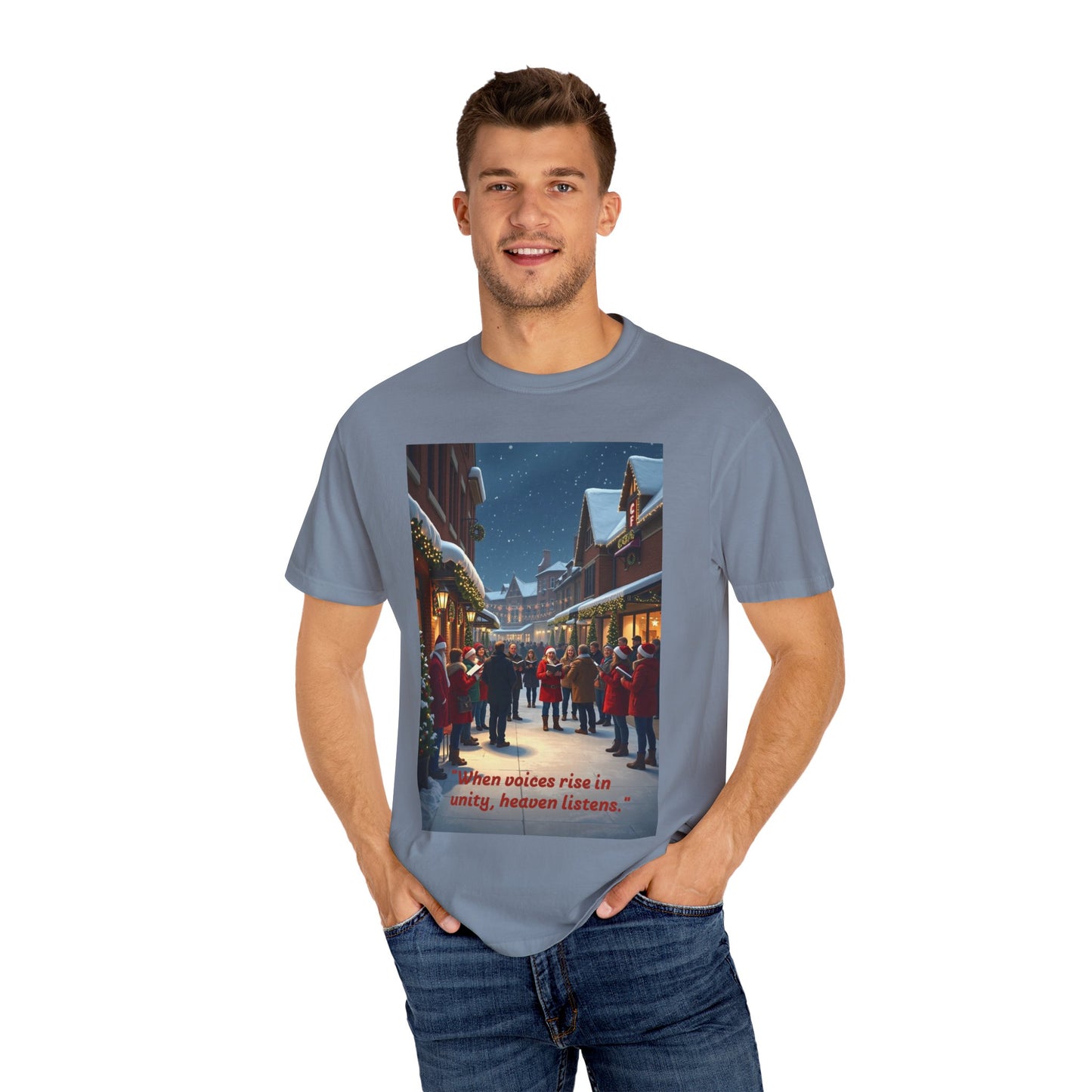 Cozy Winter Caroling T-Shirt - Perfect for Christmas Gatherings, Holiday Parties, and Seasonal Celebrations, Gift Idea for Music [...]
