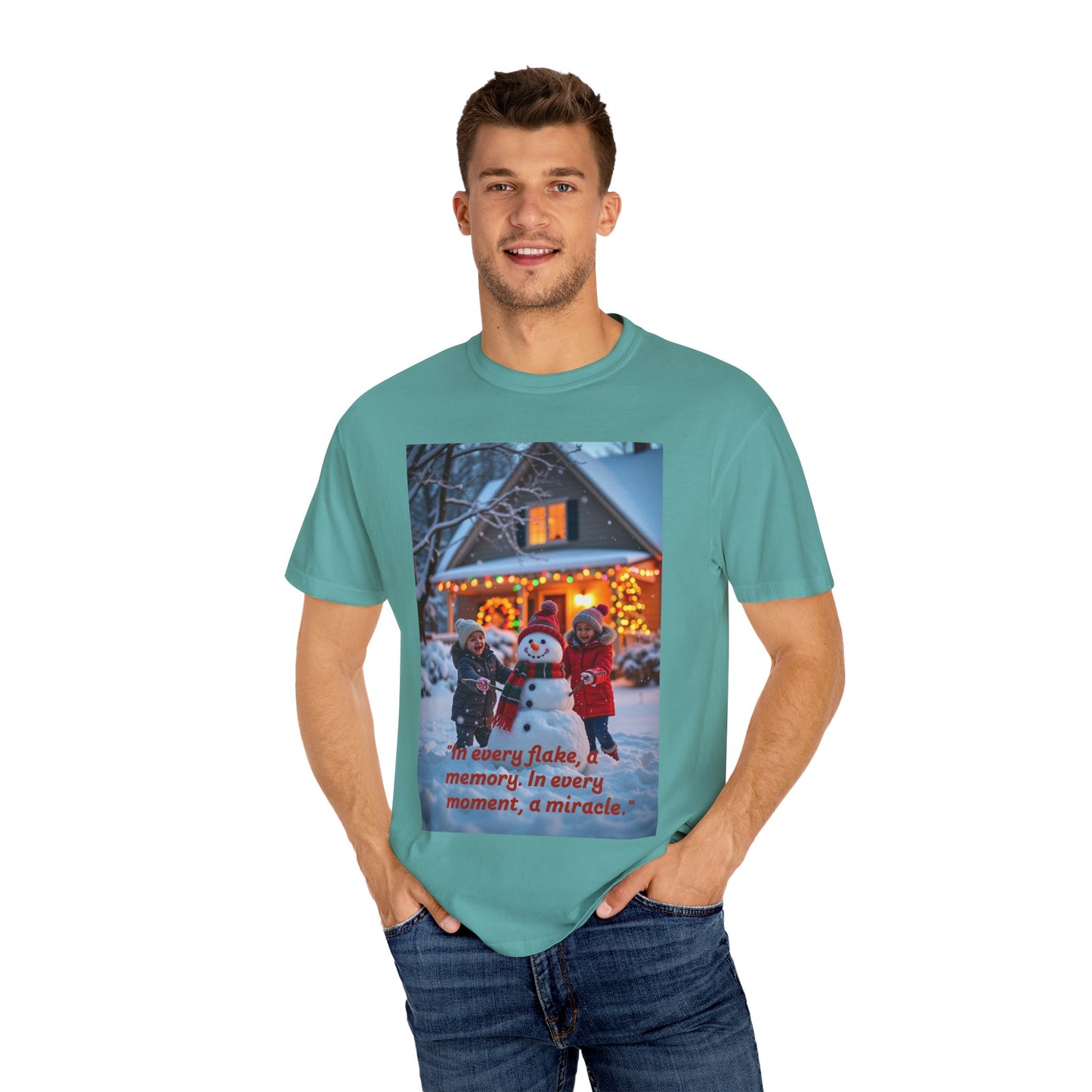 Cozy Winter Vibe T-shirt, Unisex Holiday Tee, Vintage Christmas Shirt, Perfect Gift for Family & Friends, Festive Casual Wear