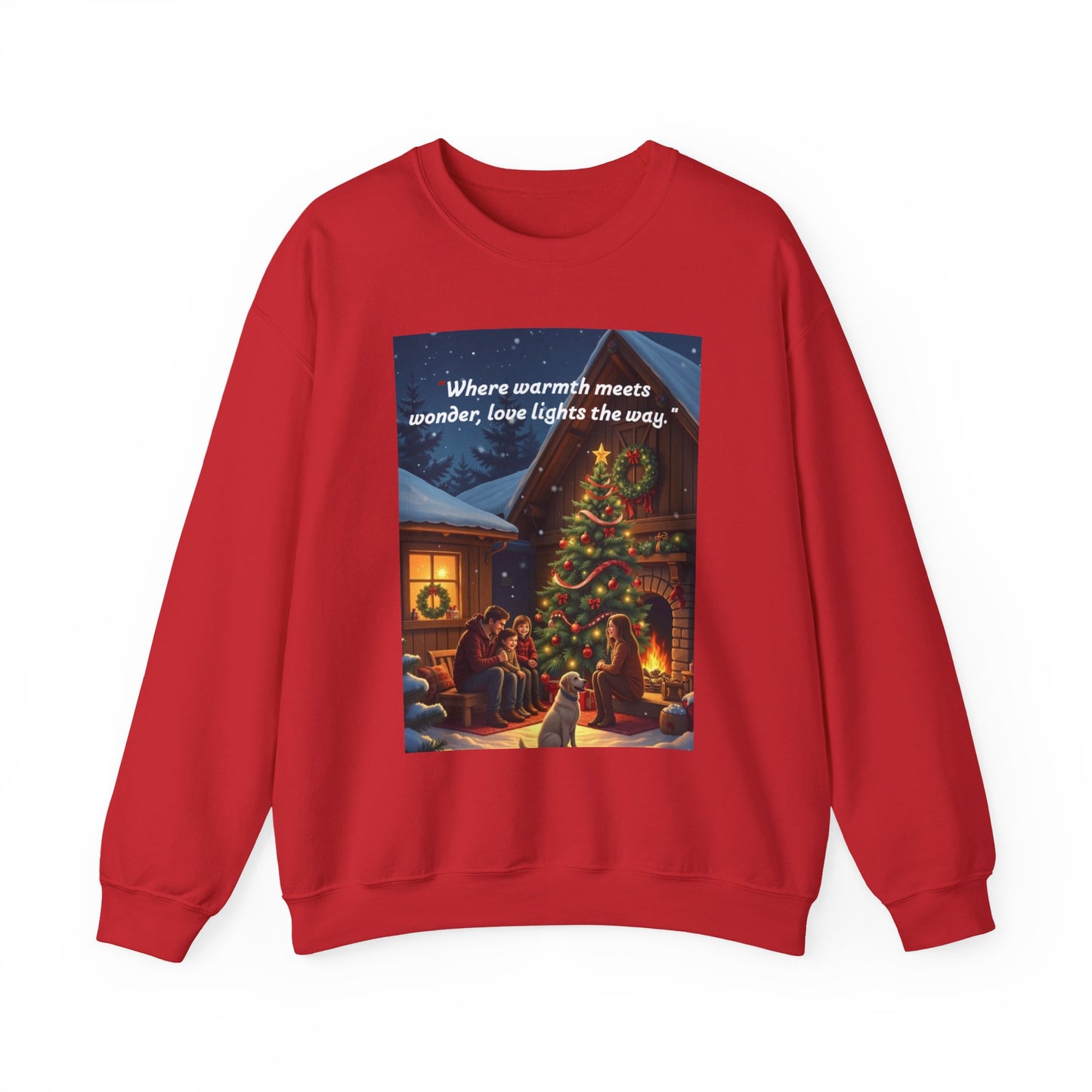 Cozy Holiday Crewneck Sweatshirt - Christmas Gift, Unisex Sweatshirt, Winter Apparel, Festive Fashion, Warmth and Wonder