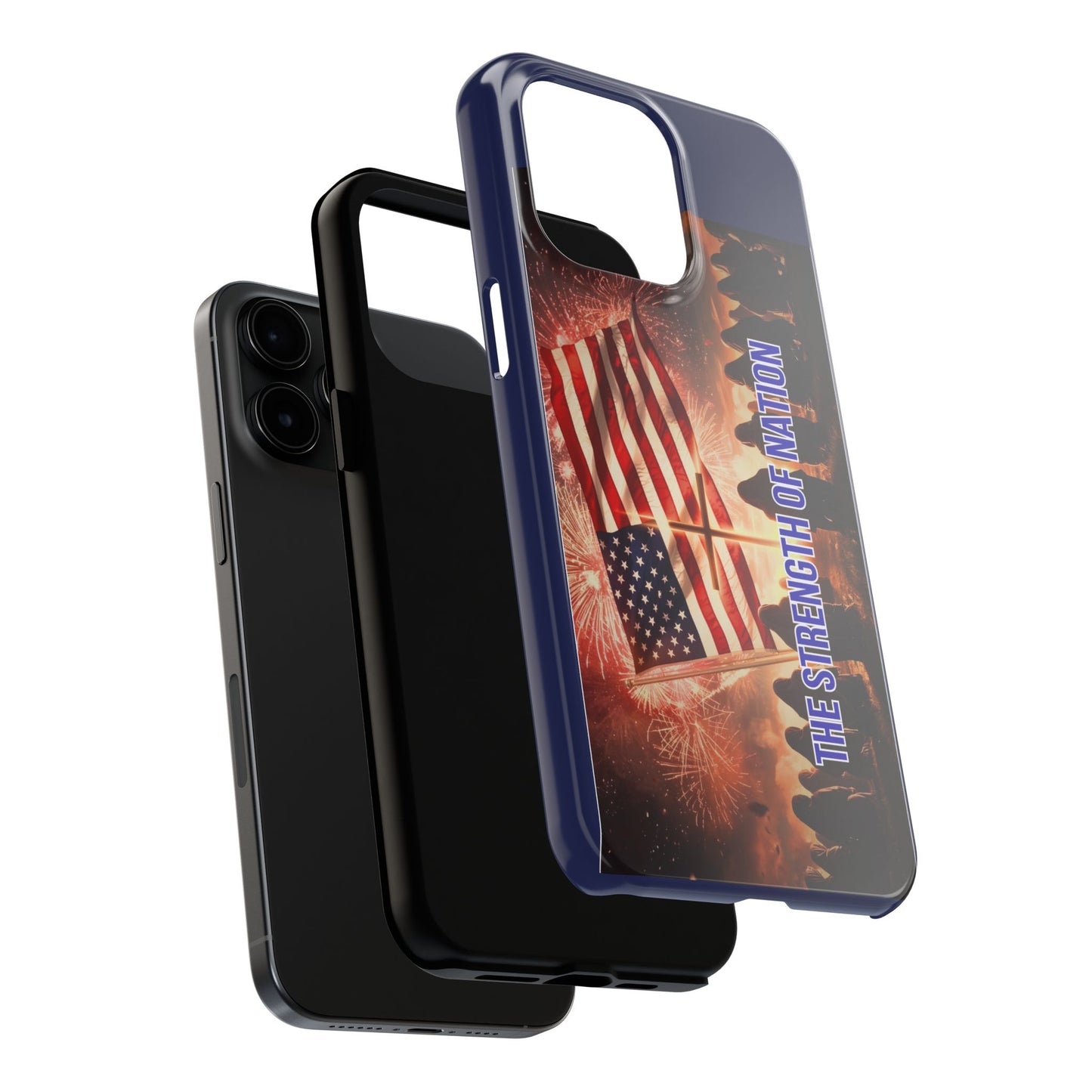 Patriotic 'The Strength of Nation' Tough Phone Case