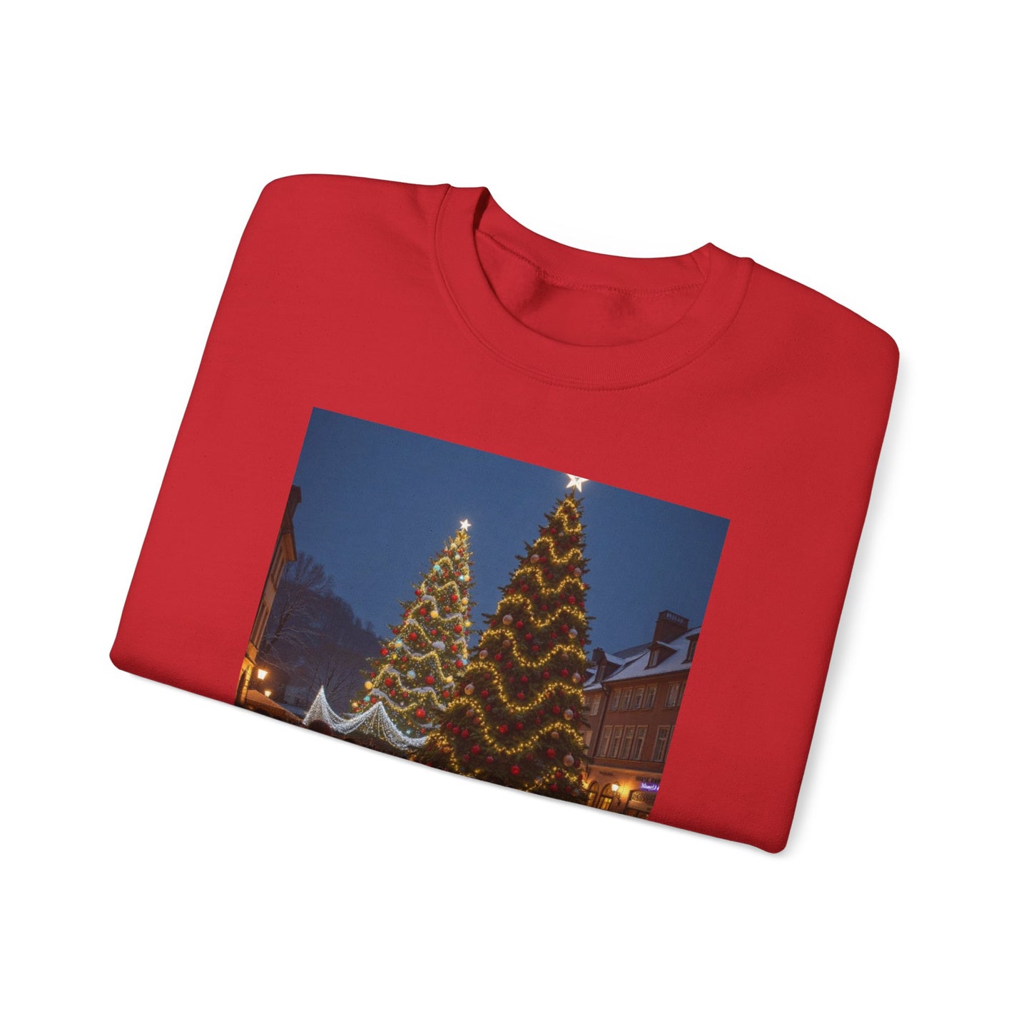Festive Crewneck Sweatshirt - Holiday Spirit, Cozy Winter Wear, Unisex Gift, Celebration Outfit, Christmas Apparel