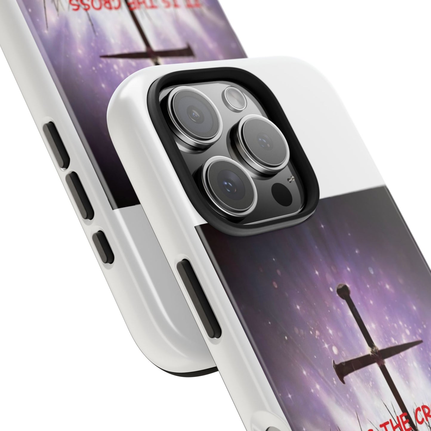 Christian Cross Phone Case — “It Is The Cross” Tough Protective Case