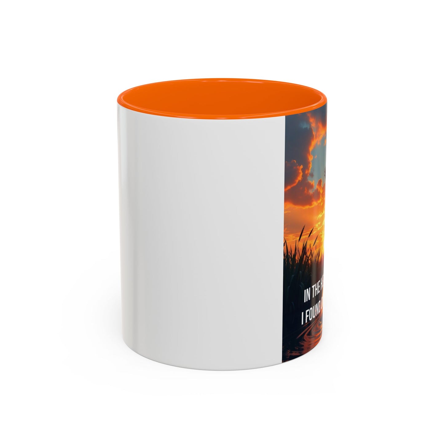 Inspirational Bayou Coffee Mug — "In the Heart of the Bayou, I Found God"