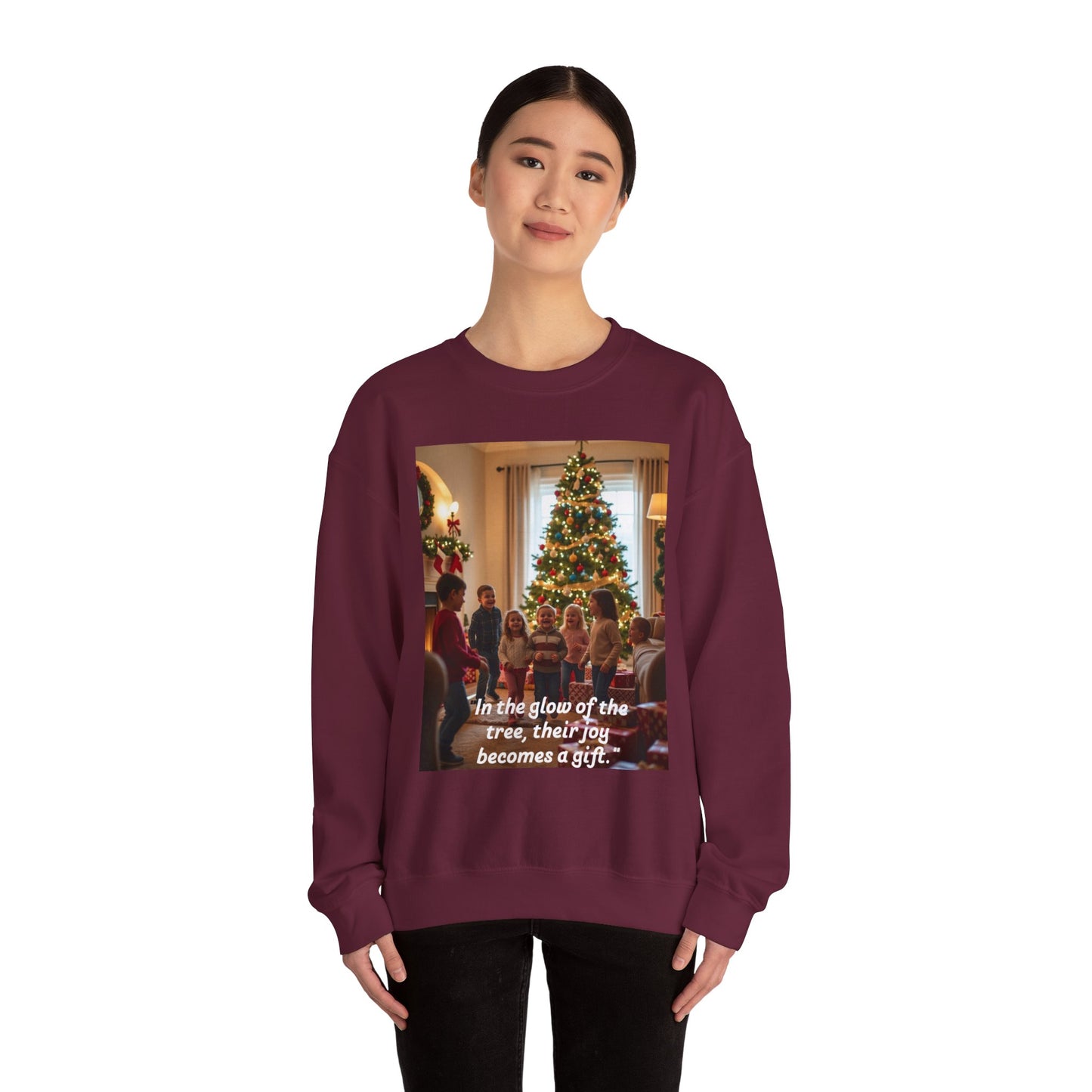 Cozy Holiday Crewneck Sweatshirt - Perfect for Christmas Gatherings, Family Celebrations, and Gift Giving