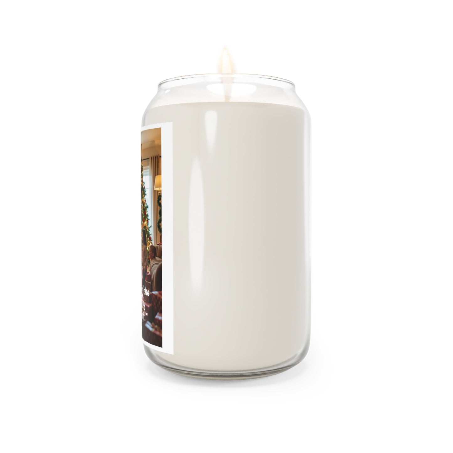 Scented Soy Candle - Joyful Glow Holiday Gift, Festive Aromatherapy, Home Décor, Christmas Candle, Personalized Gifts