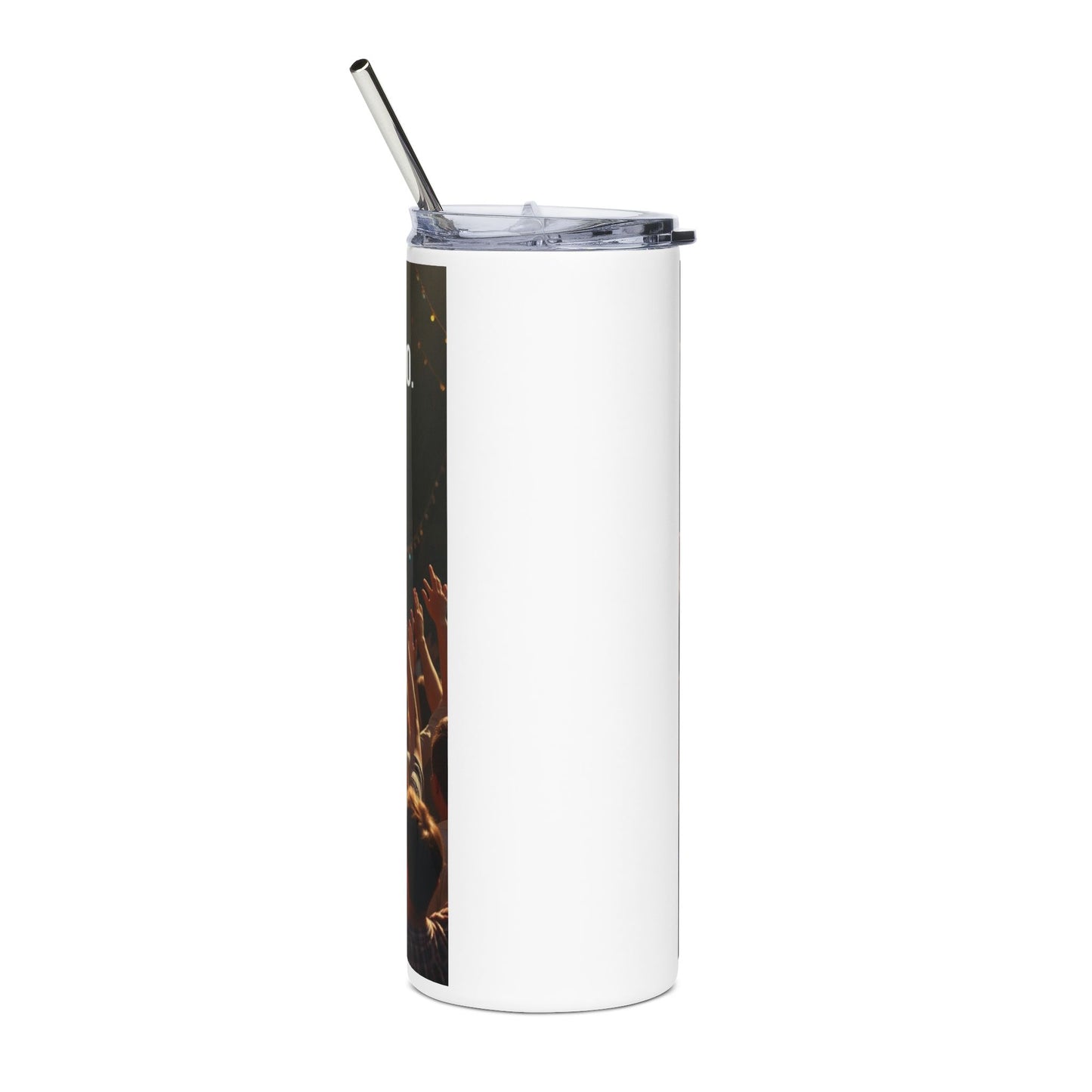 20oz Worship Tumbler — 'Worship Isn't What I Do, It's Who I Am' Stainless Steel Travel Cup