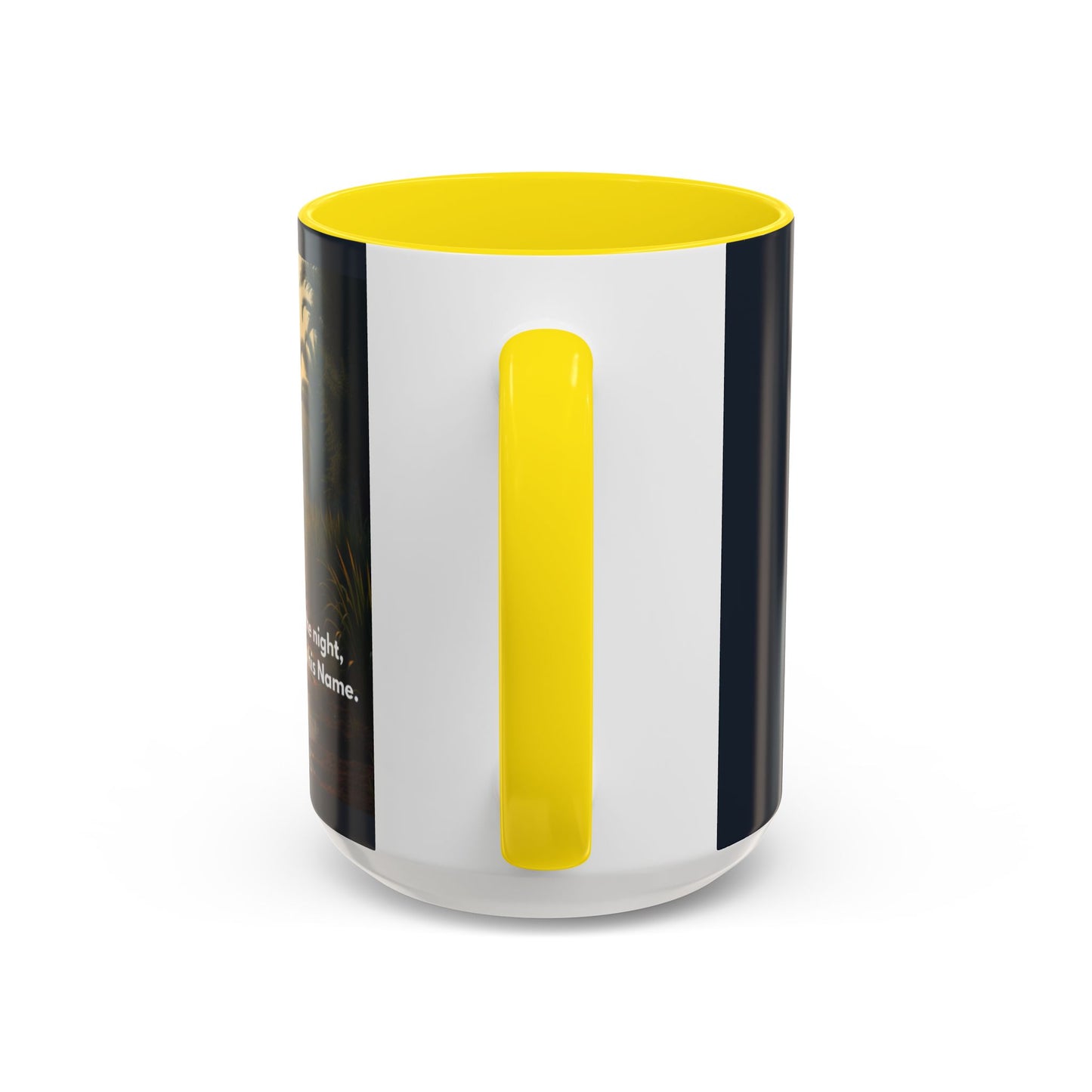 Bayou Night Coffee Mug — 'In the Stillness of the Night, The Bayou Whispers His Name' Accent Mug