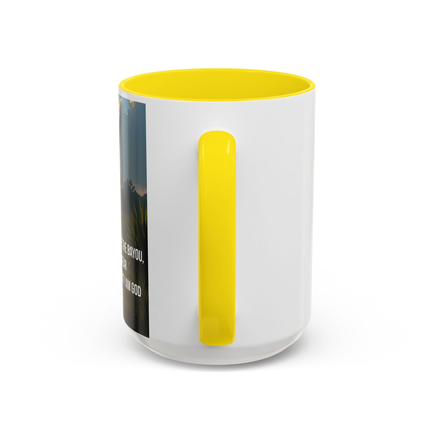 Inspirational Psalm 46:10 Coffee Mug — "Be Still" Accent Mug