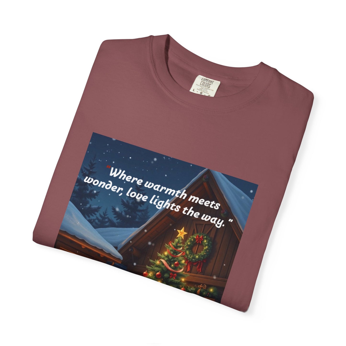 Cozy Holiday T-Shirt, Christmas Gift, Unisex Tee, Seasonal Apparel, Family Gatherings, Winter Wear