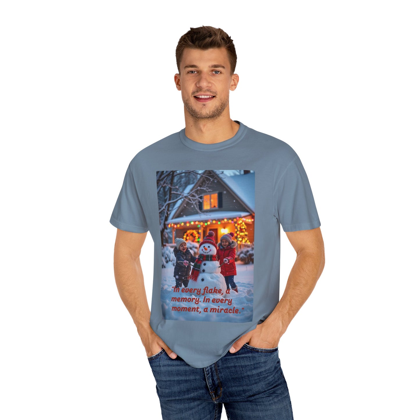Cozy Winter Vibe T-shirt, Unisex Holiday Tee, Vintage Christmas Shirt, Perfect Gift for Family & Friends, Festive Casual Wear
