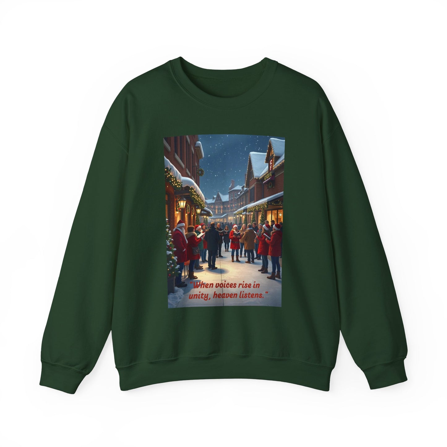 Cozy Winter Crewneck Sweatshirt, Festive Gift, Holiday Sweater, Unisex Fashion, Winter Wardrobe Essential