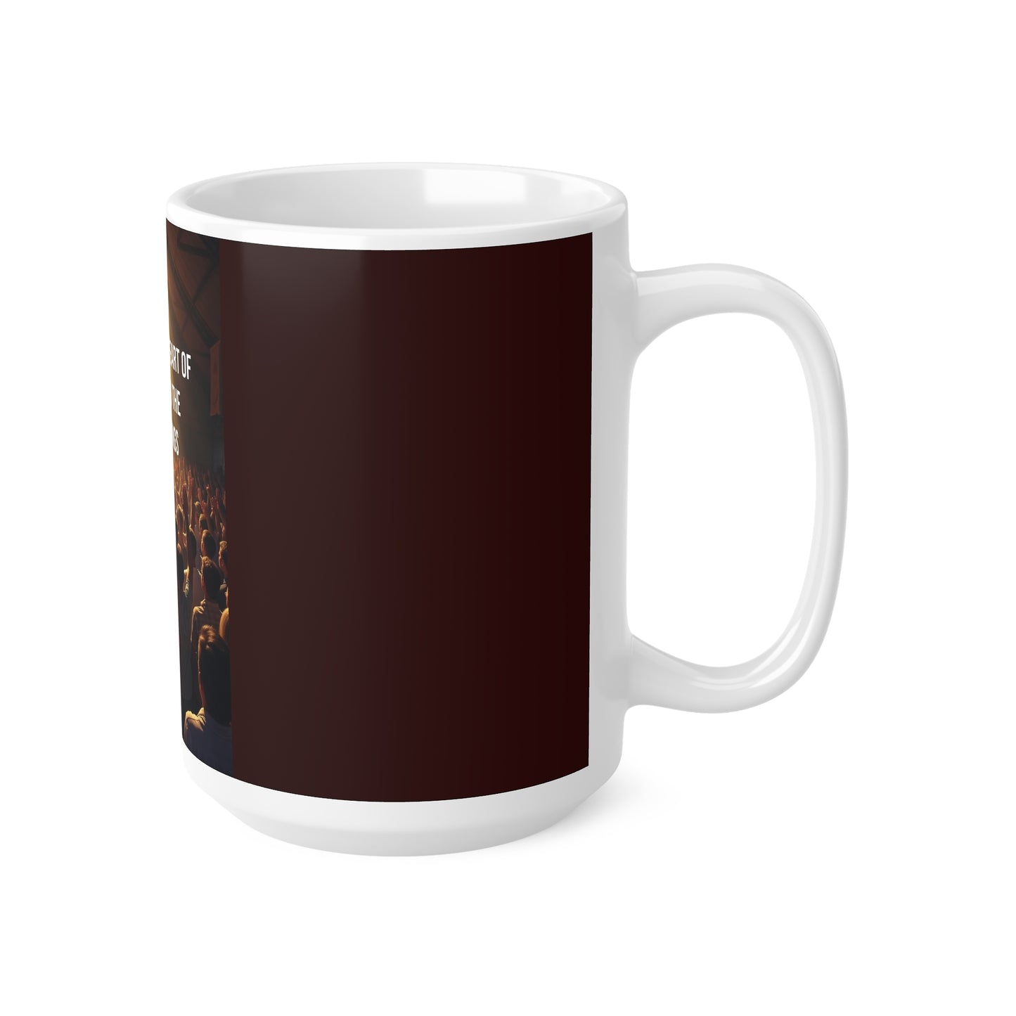 Worship Coffee Mug — "Back to the Heart of Worship to the King of Kings" Ceramic Mug (11oz & 15oz)