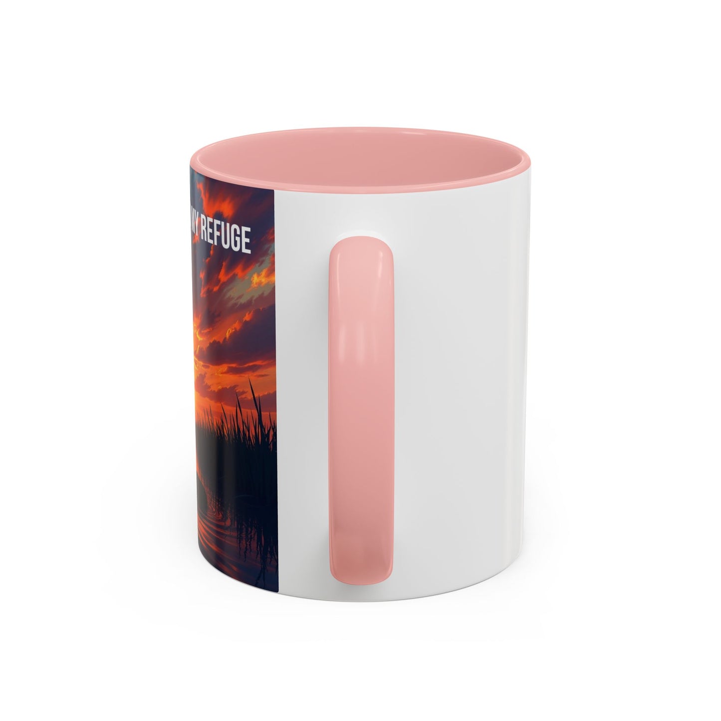 Inspirational Worship Coffee Mug - "In Worship, I Find My Refuge"