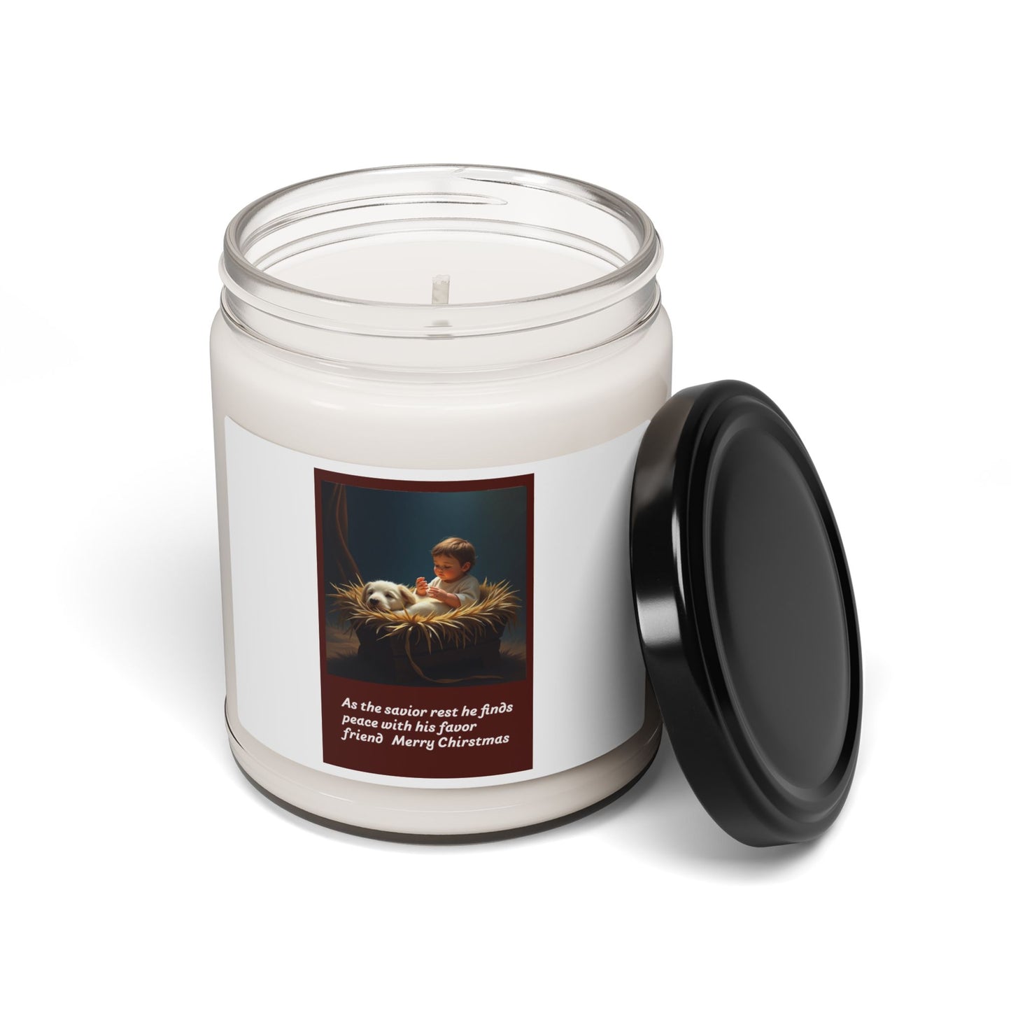 Christmas Scented Candle, Holiday Decor, Home Fragrance, Gift for Her, Relaxation, Aromatherapy