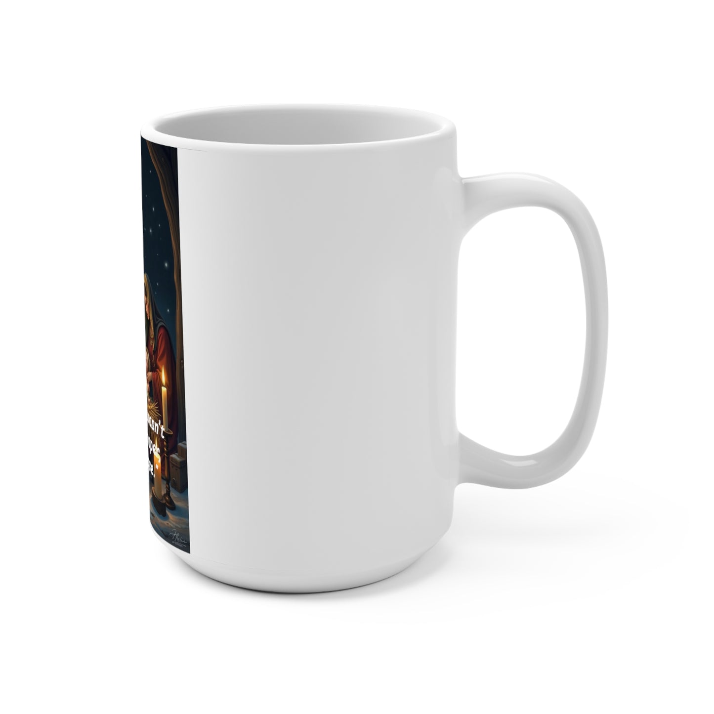Christmas Inspirational Mug, Santa Mug, Holiday Gift, Christmas Decor, Coffee Cup, Unique Gift for Him/Her  144