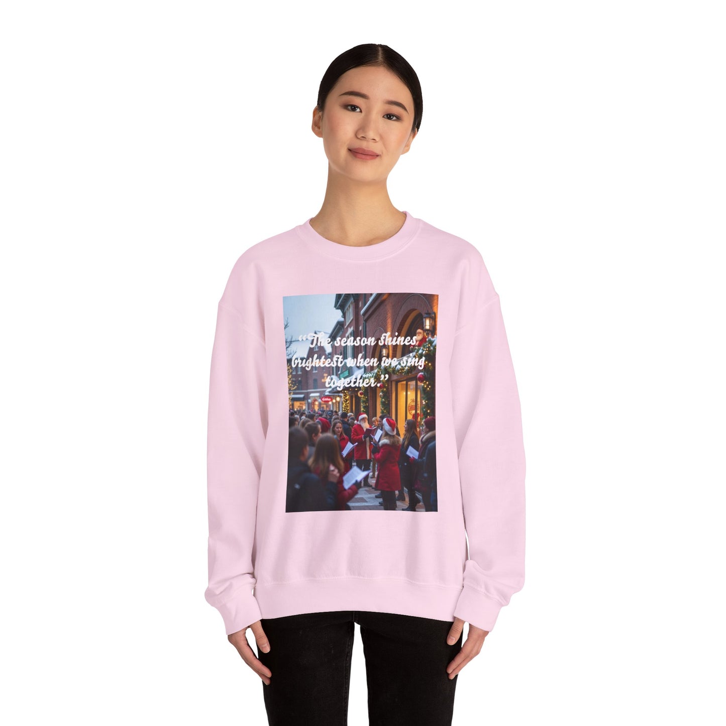 Cozy Holiday Sweatshirt, Unisex Crewneck for Christmas, Family Gatherings, Winter Celebrations, Gift Idea for Friends