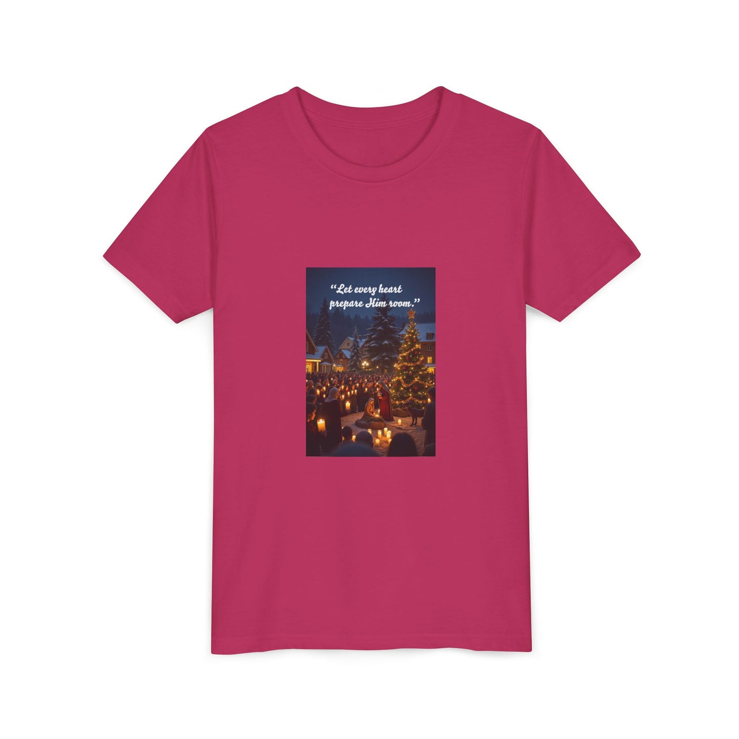 Youth Holiday Quote Tee - Festive Youth Shirt, Christmas Gift, Inspirational Tee, Seasonal Wear, Kid's Clothing