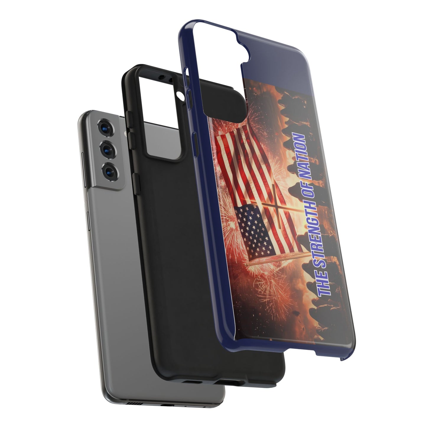 Patriotic 'The Strength of Nation' Tough Phone Case
