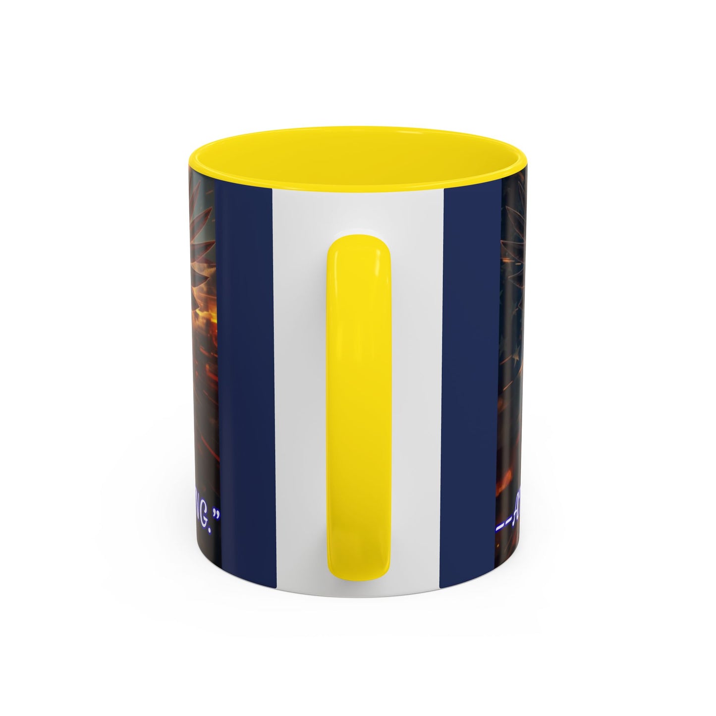 Patriotic Eagle Coffee Mug – "250 Years of Freedom" Accent Mug
