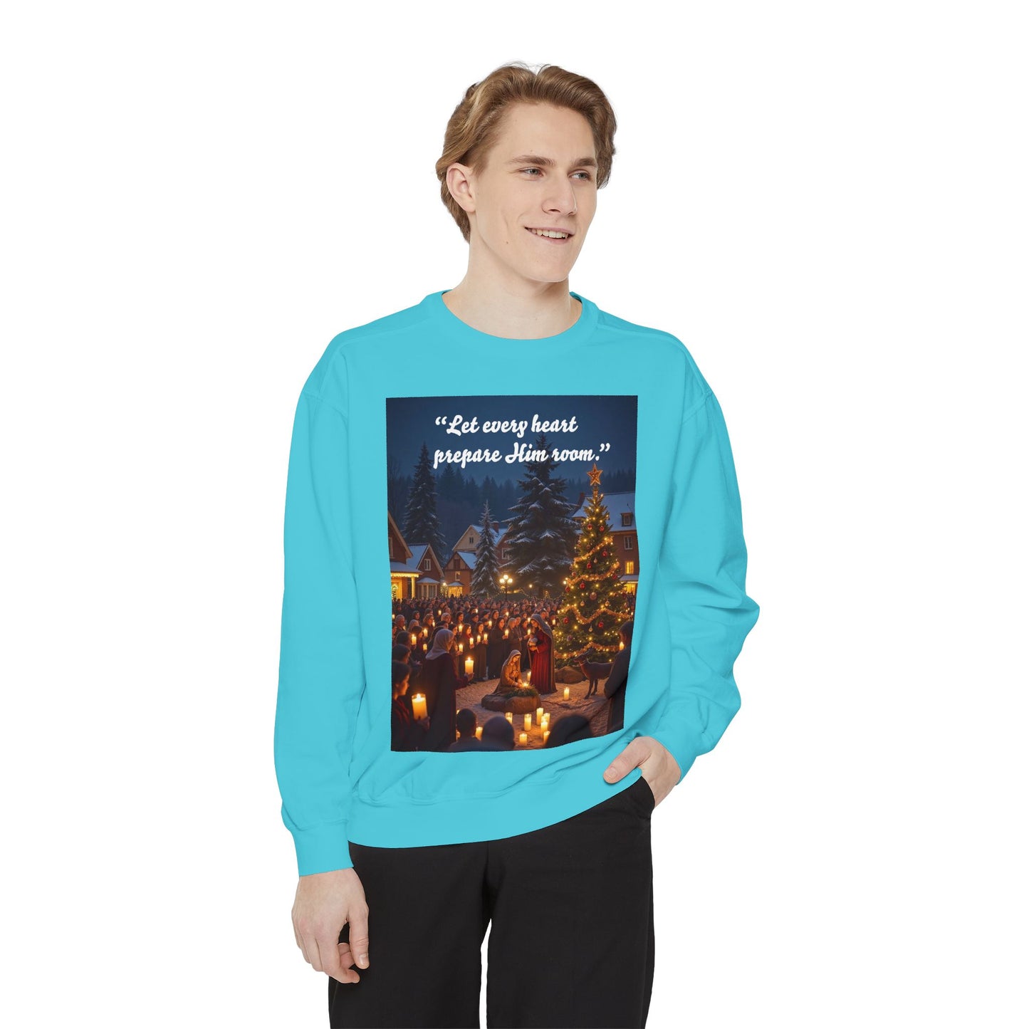 Unisex Garment-Dyed Sweatshirt