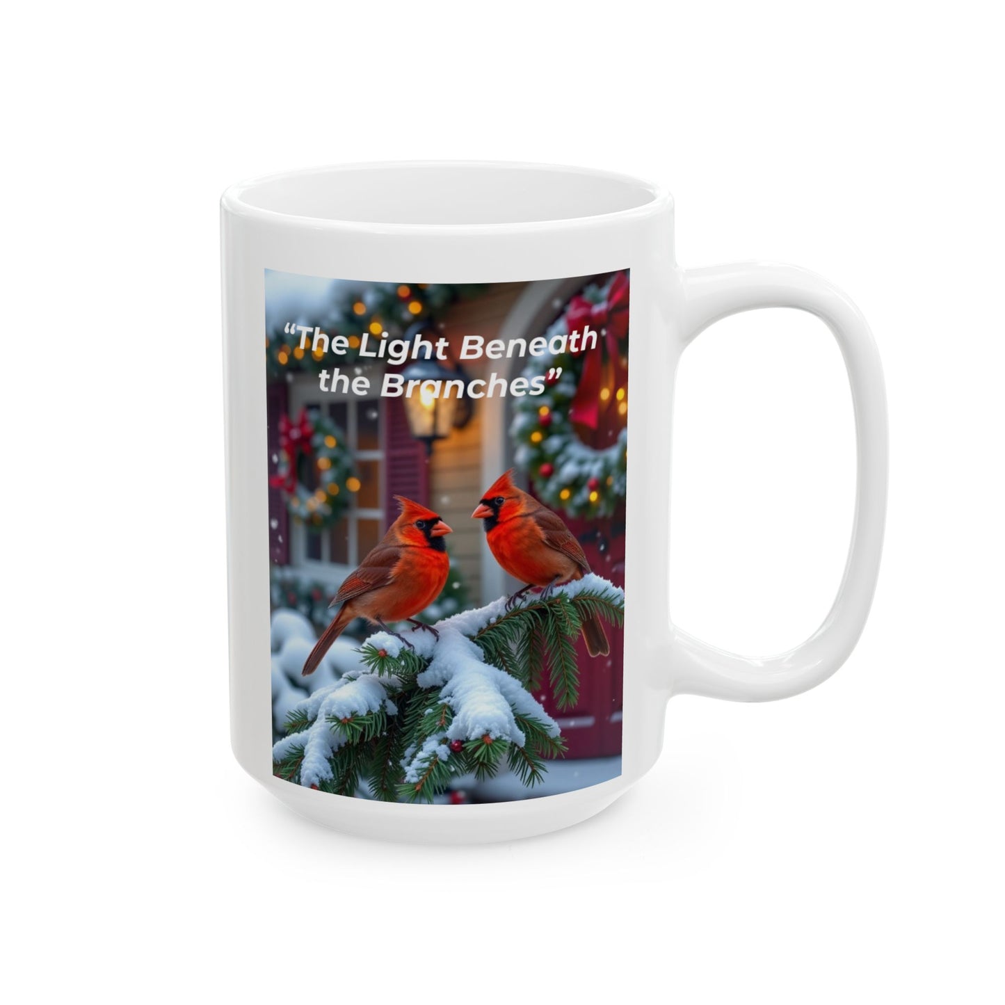 Festive Holiday Ceramic Mug | Perfect Gift for Coffee Lovers, Christmas Decor, Personalized Drinkware, Cozy Winter Vibes