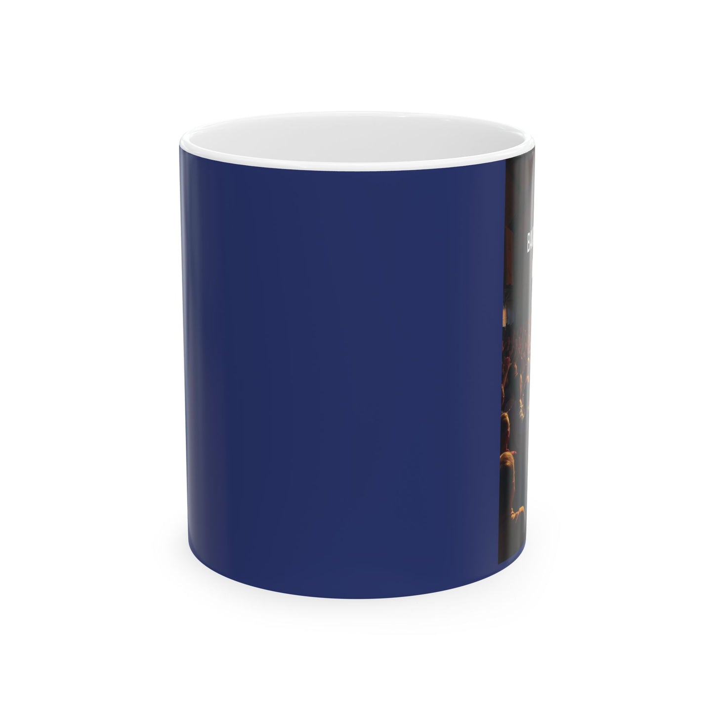 Ceramic Mug — Inspirational Concert Photo Design with Quote (11oz, 15oz)